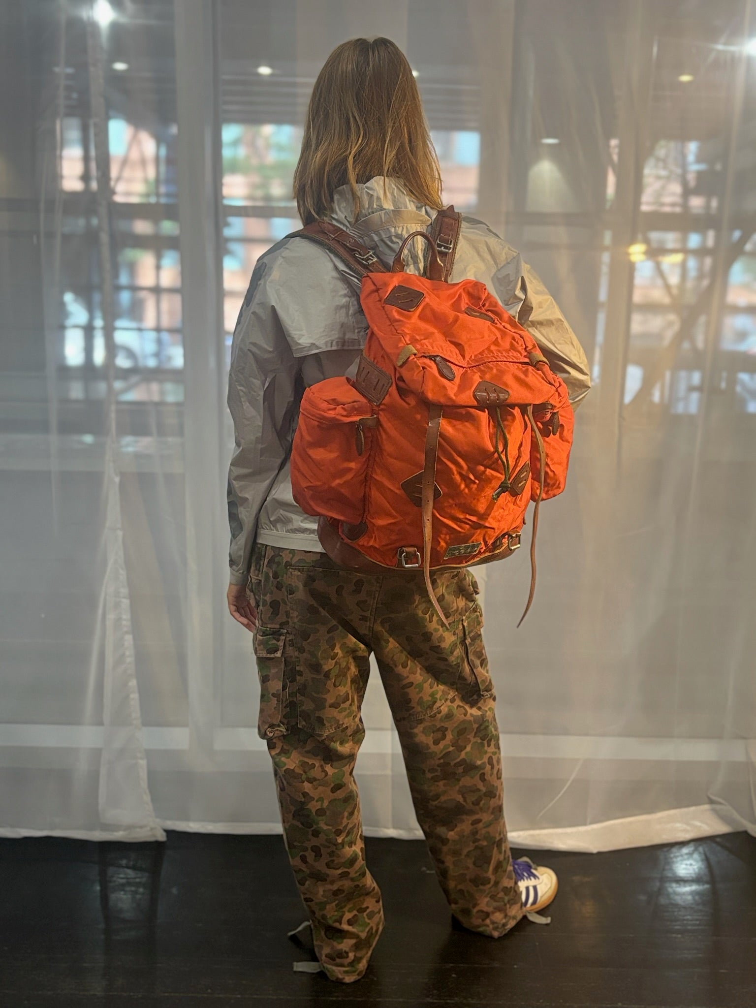 リックサック Ralph Lauren Nylon/Leather Mountaineering Backpack – THACKER
