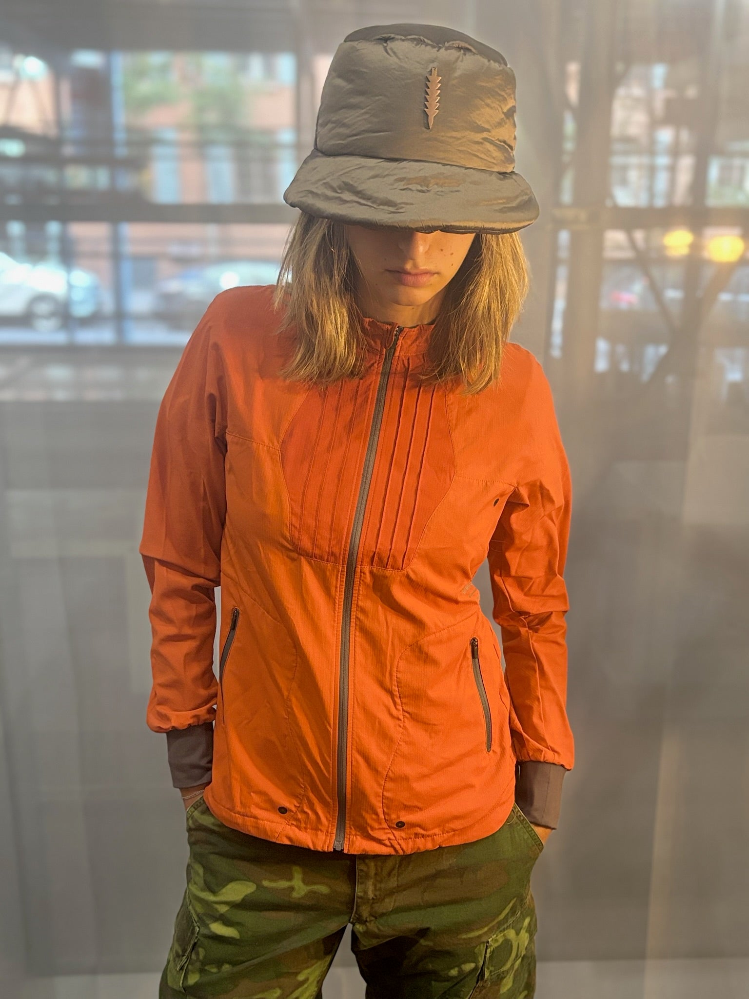 Gyakusou Orange Running Top