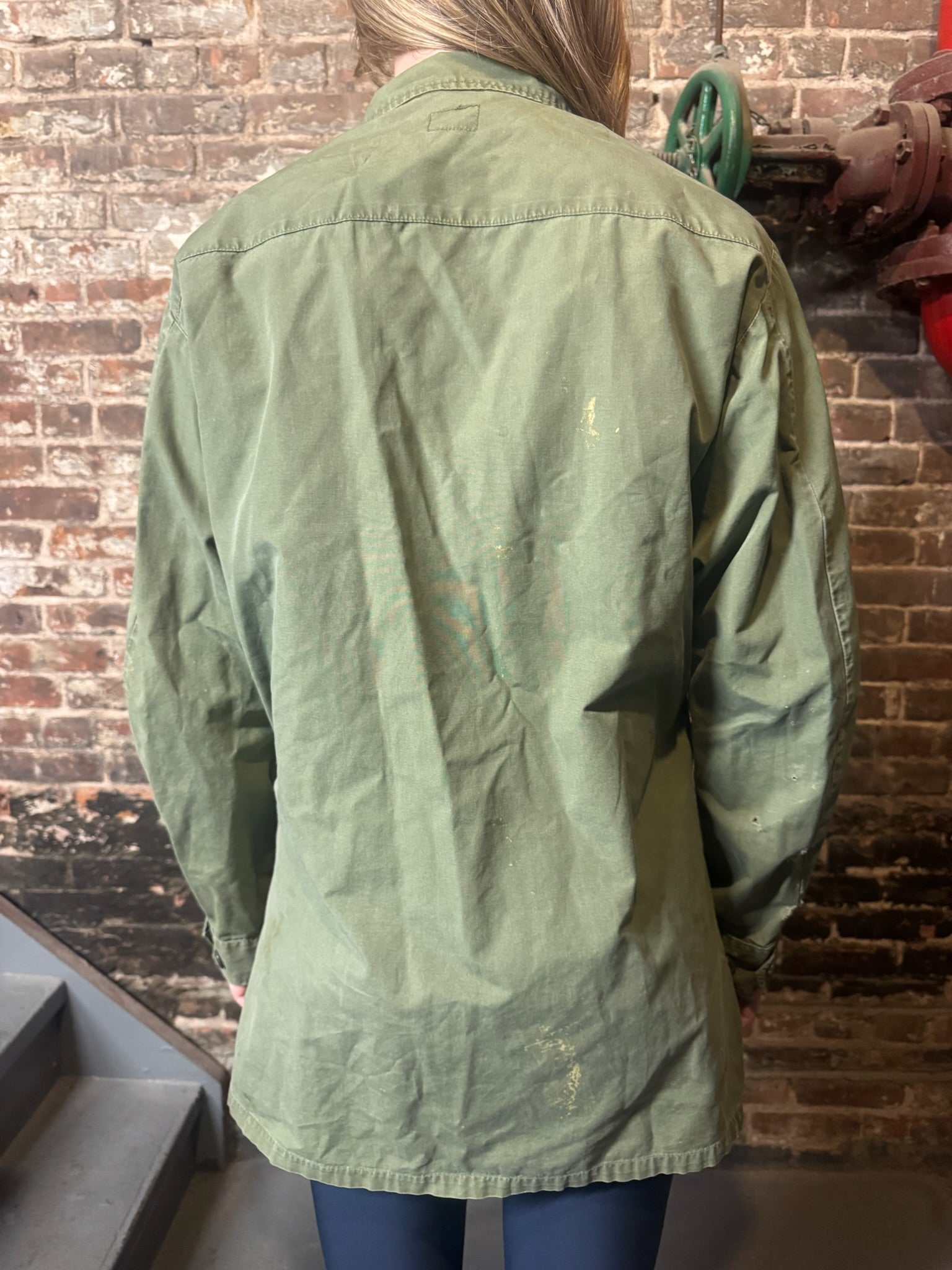 Jungle Jacket, 3rd Pattern w/ Paint Splatter