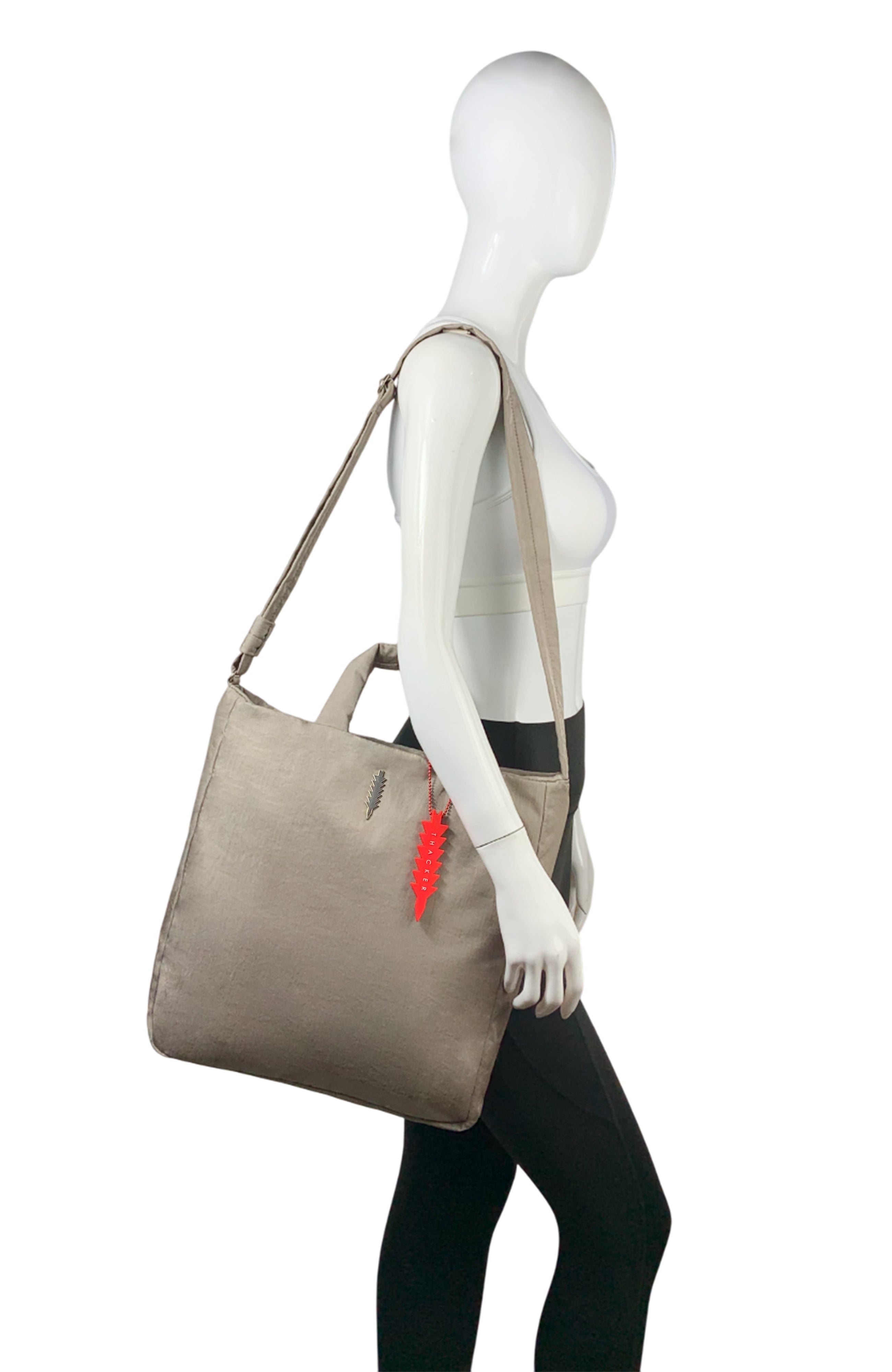 Cloud Messenger Tote | Gentle Bronze