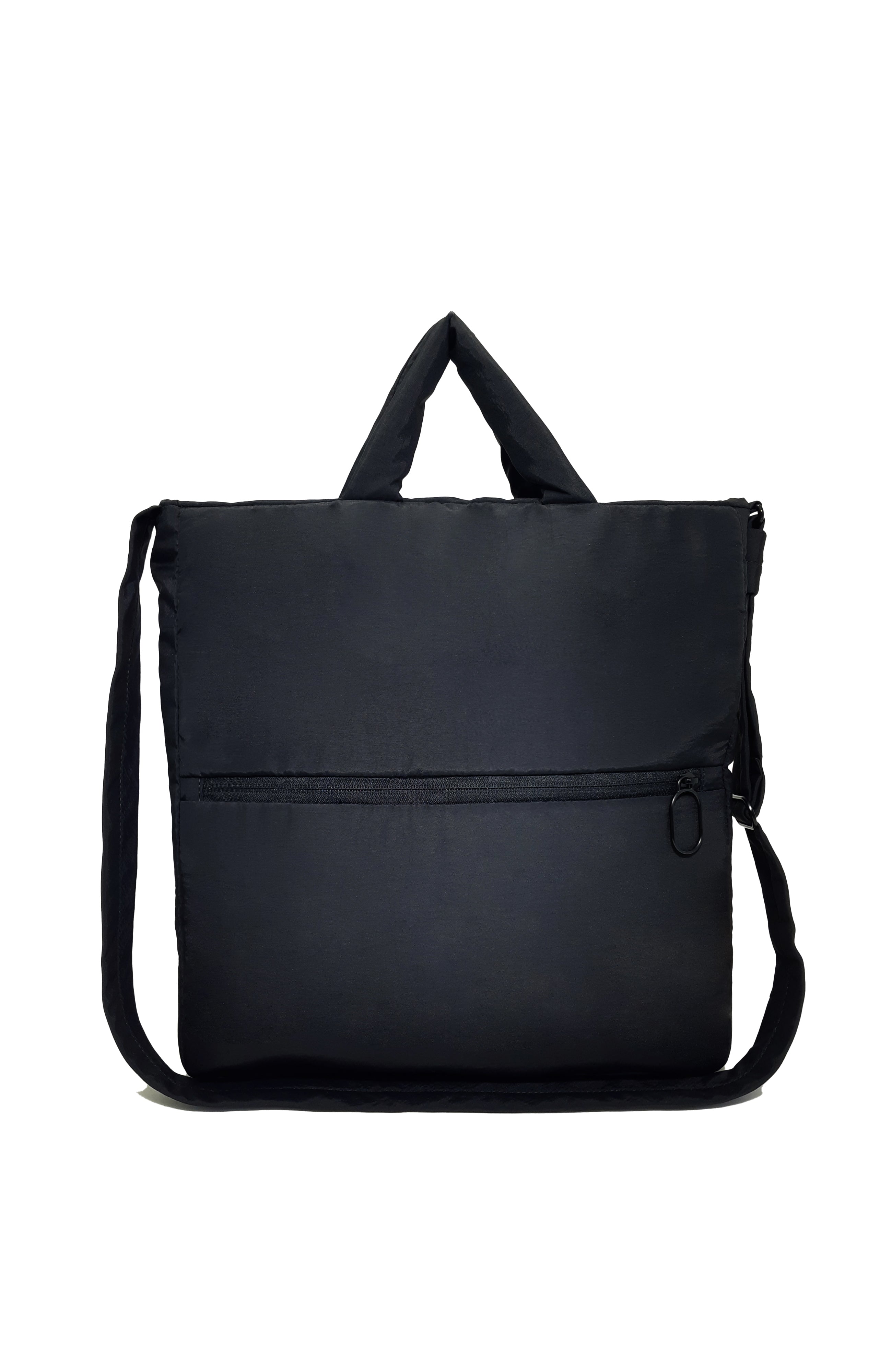 Cloud Messenger Tote | Black
