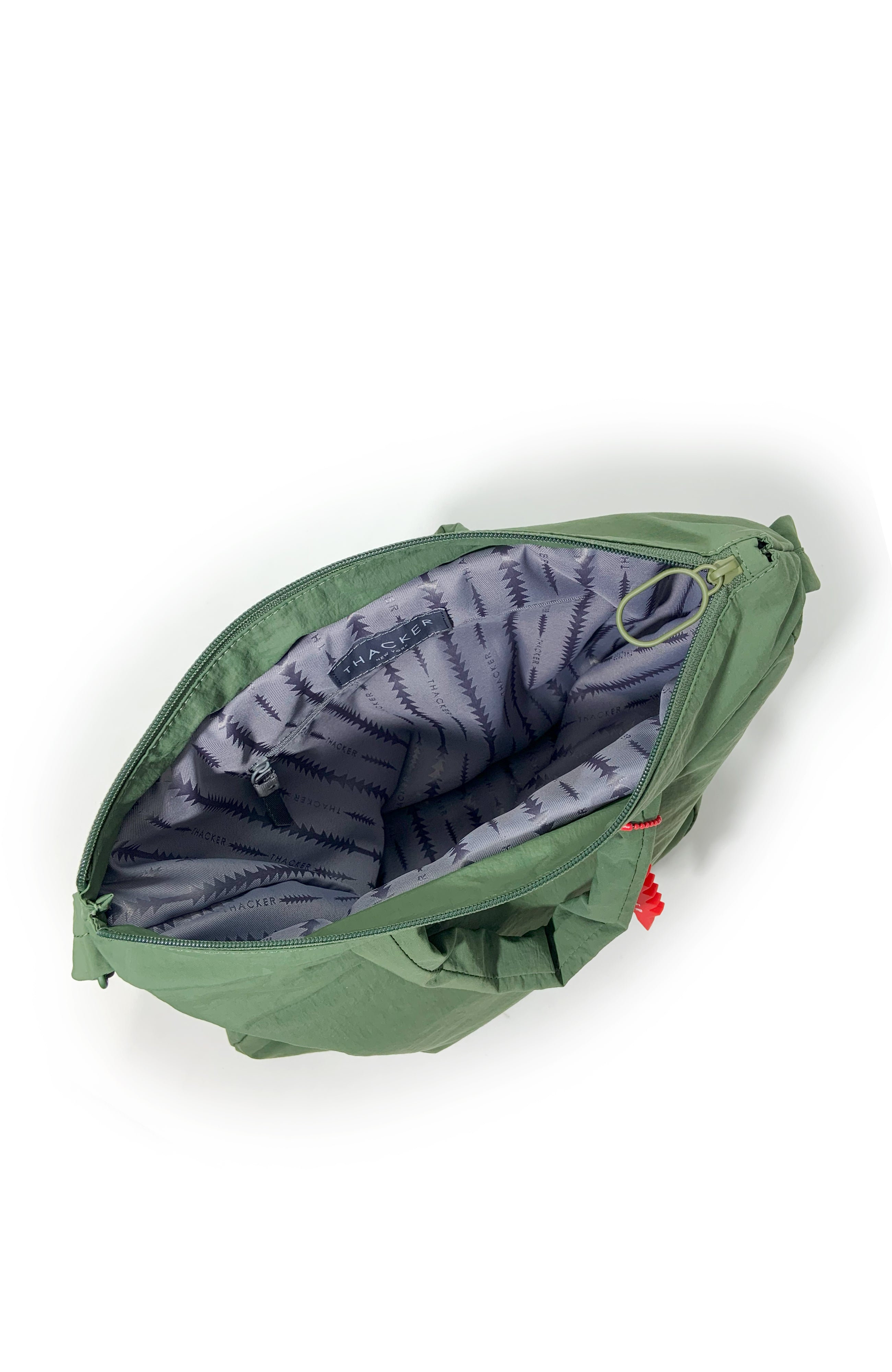 Cloud Messenger Tote | Forest