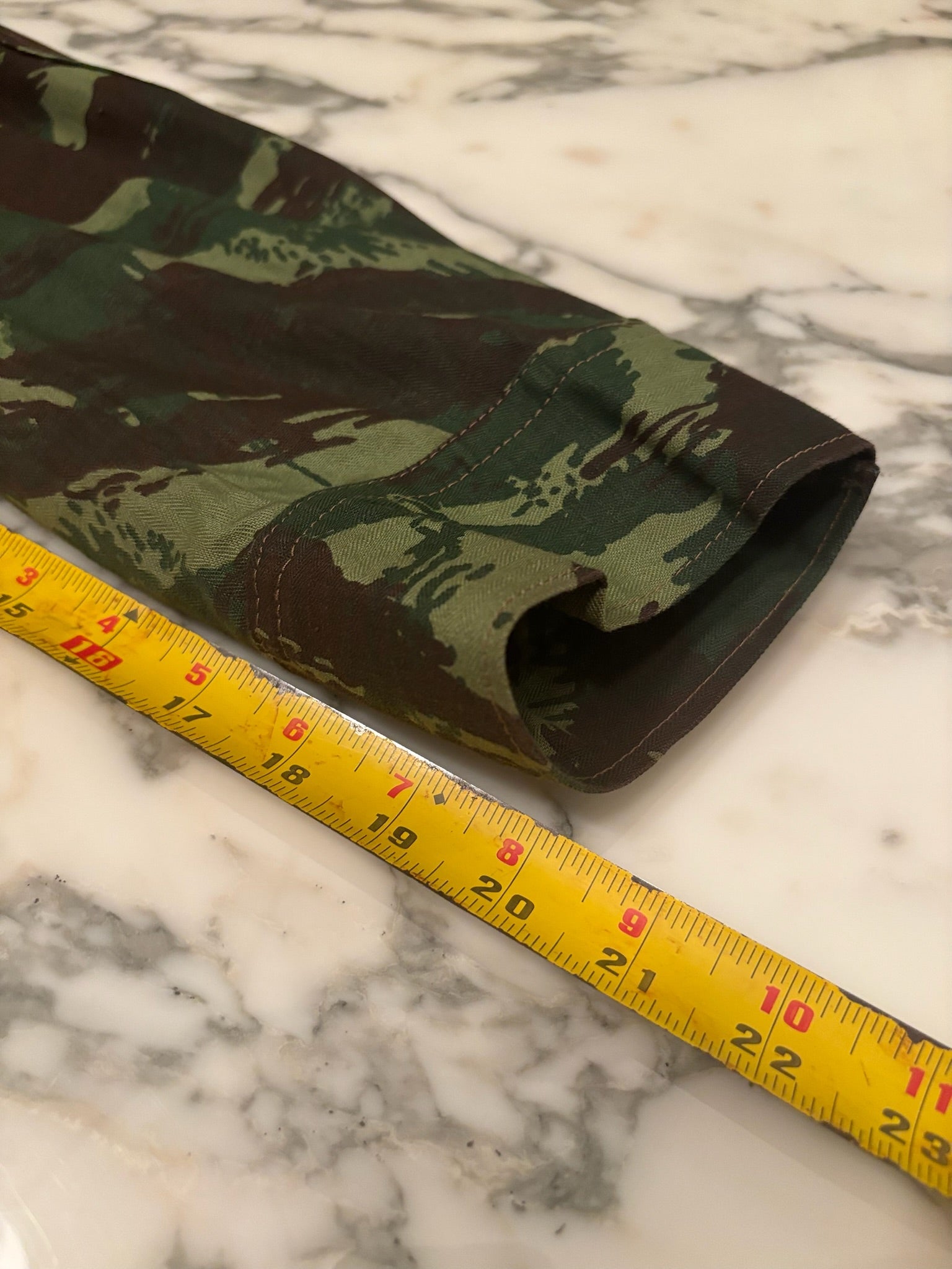 1980s Portuguese Brushstroke Camo Field Jacket