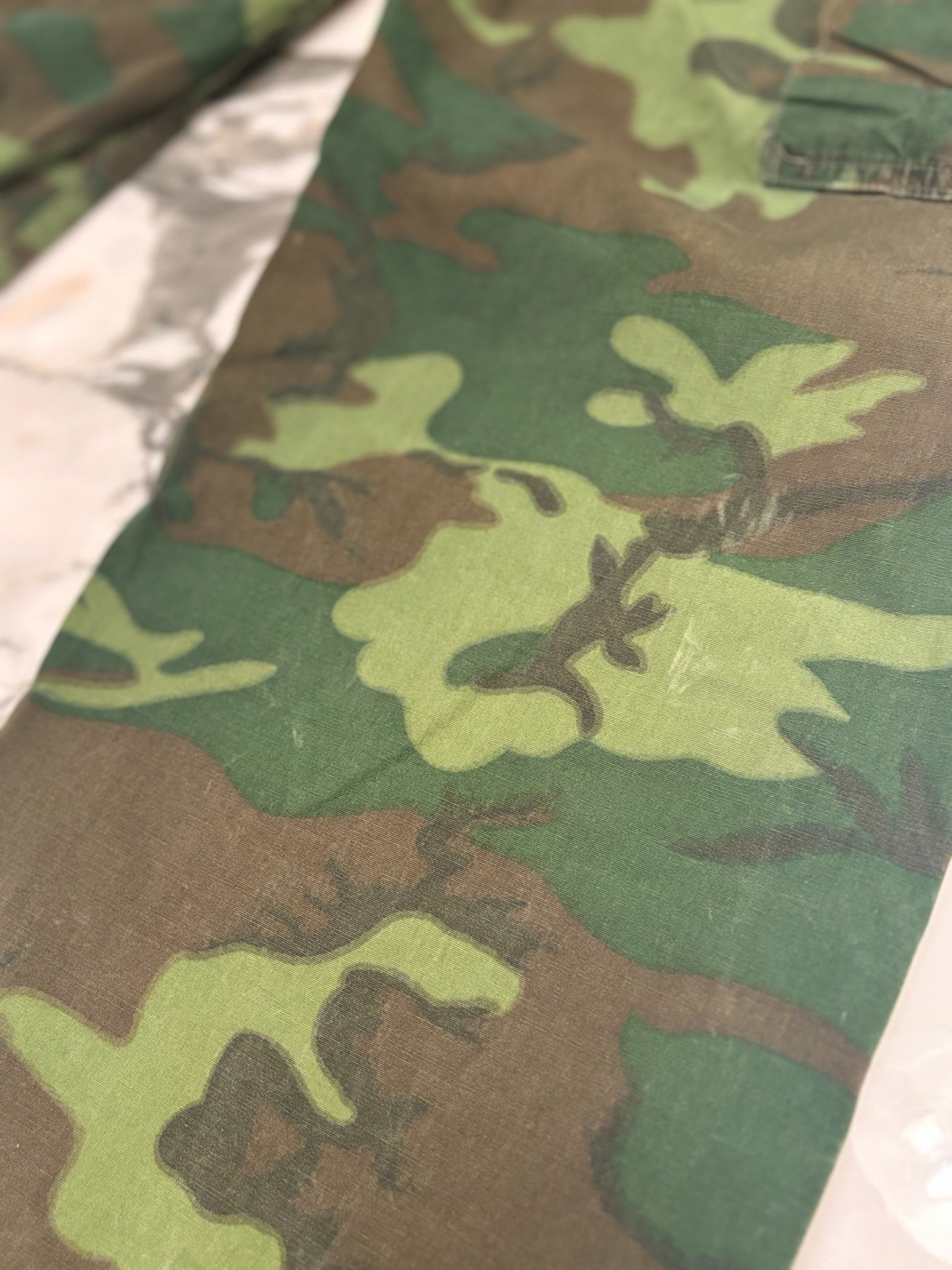 Rare 1960s Non-Ripstop ERDL Camo Jungle Pants