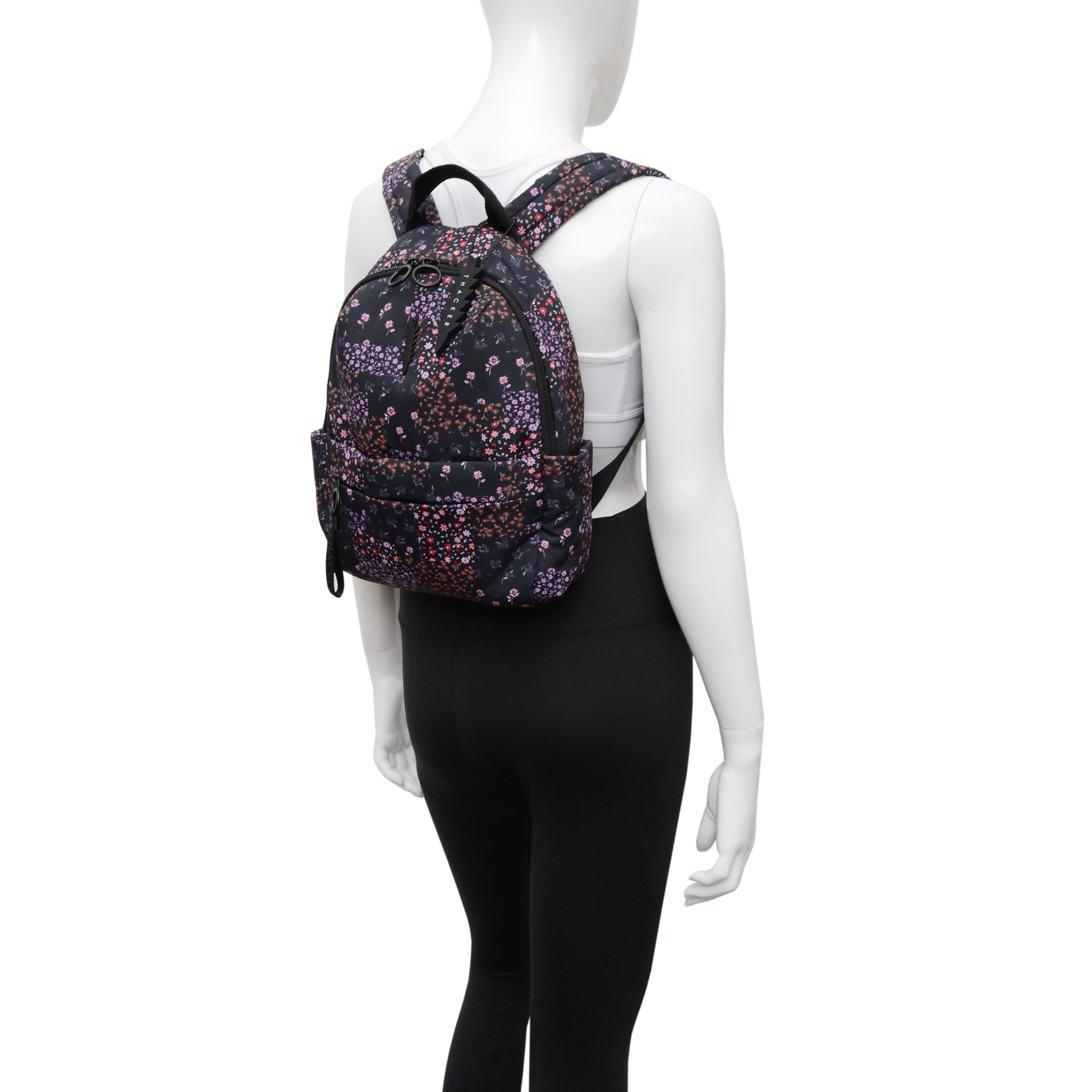 Feather Day Pack | Black Rose Nylon