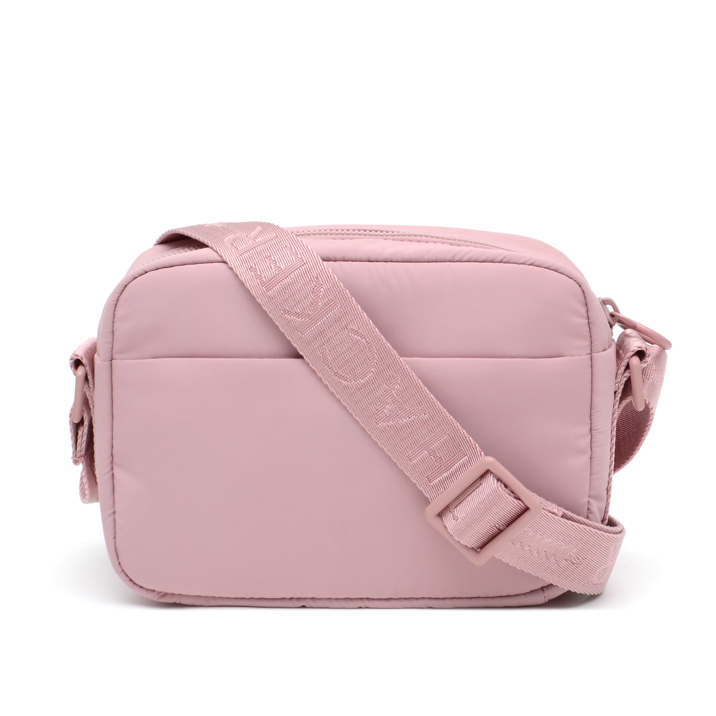 Feather camera Belt Bag | Rose Blush Nylon