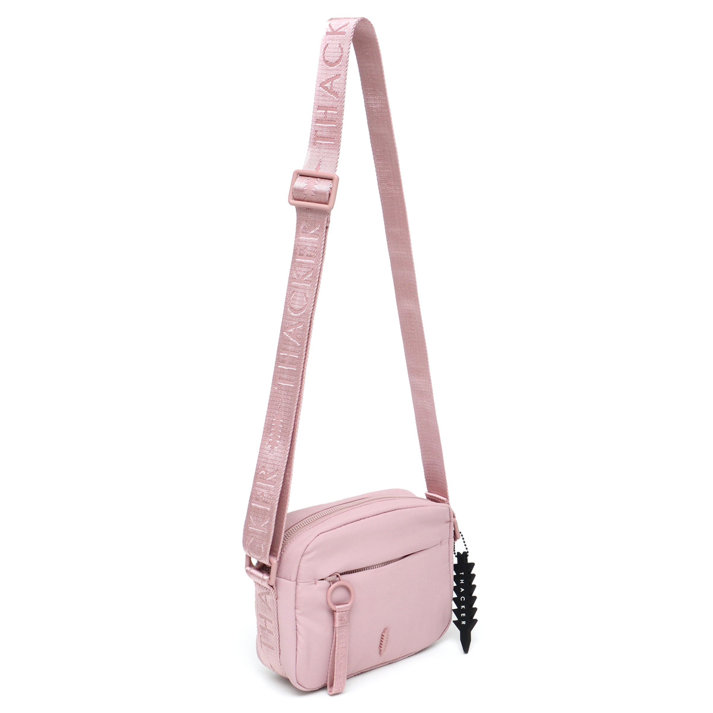 Feather camera Belt Bag | Rose Blush Nylon