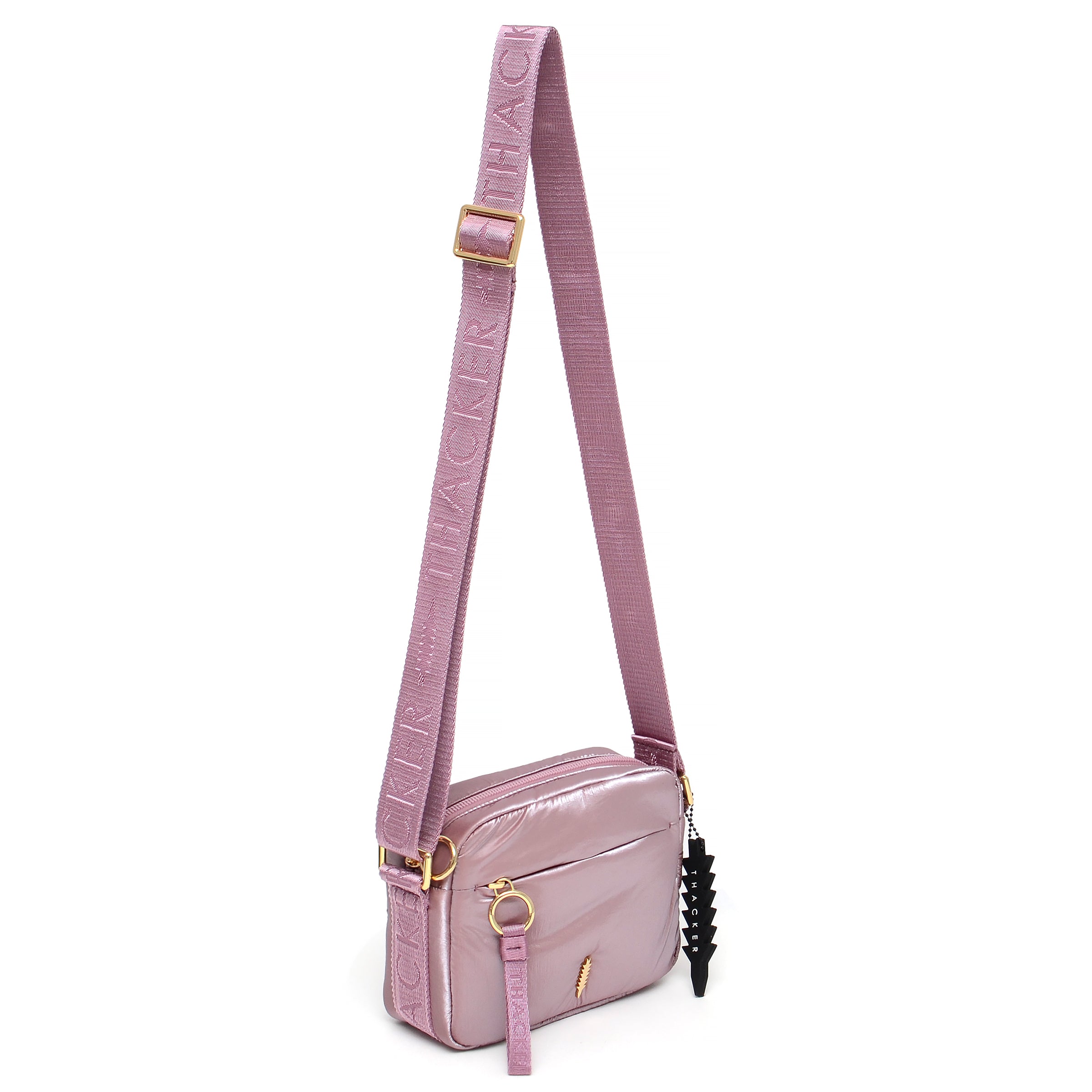 Feather camera Belt Bag | Rosewood