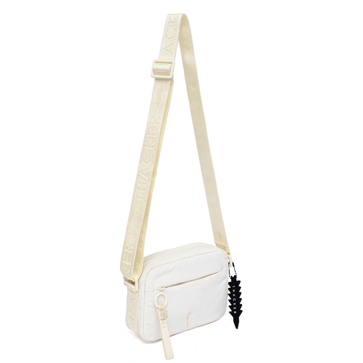 Feather camera Belt Bag | Cream Nylon