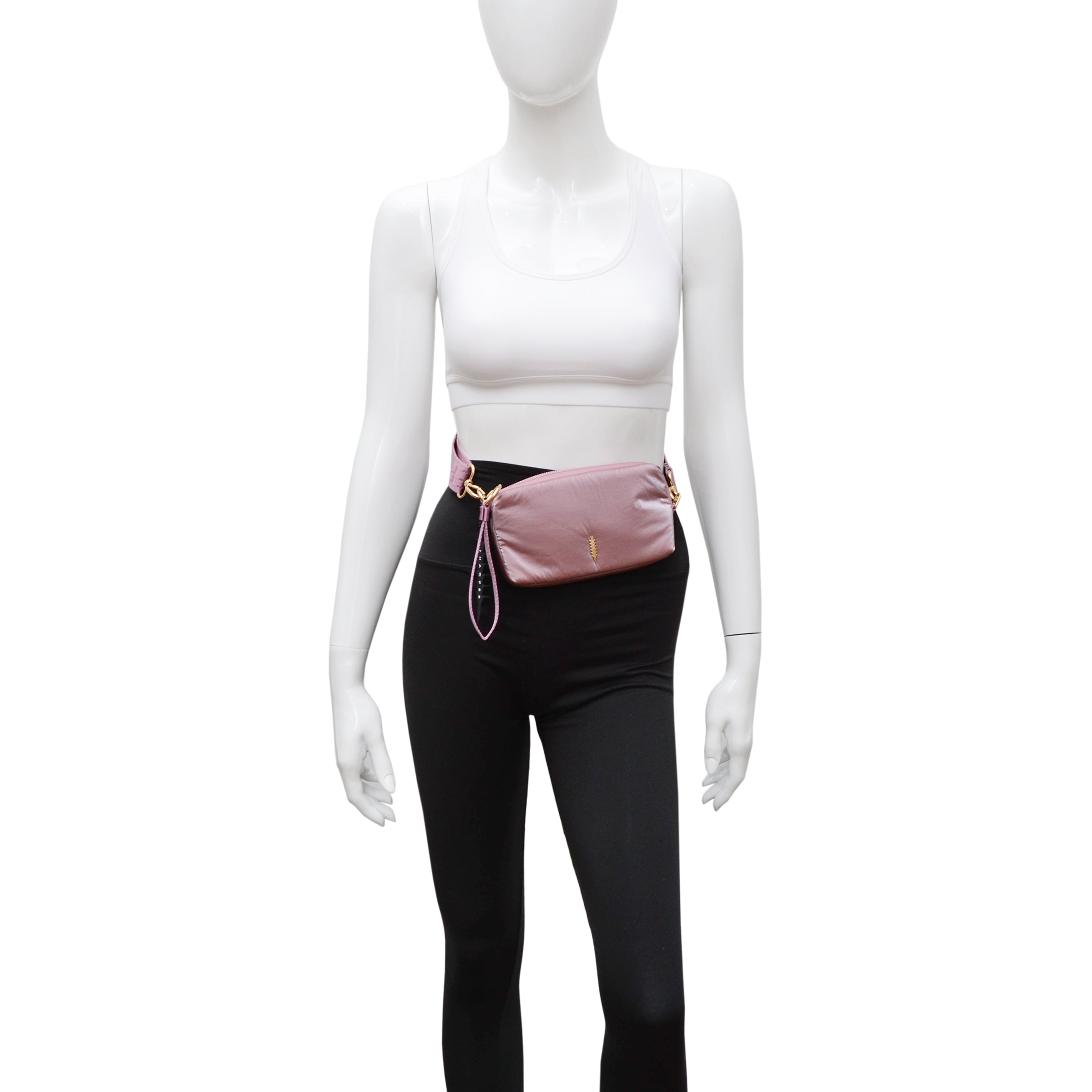 Feather 3 in 1 Phone Bag | Rosewood Nylon