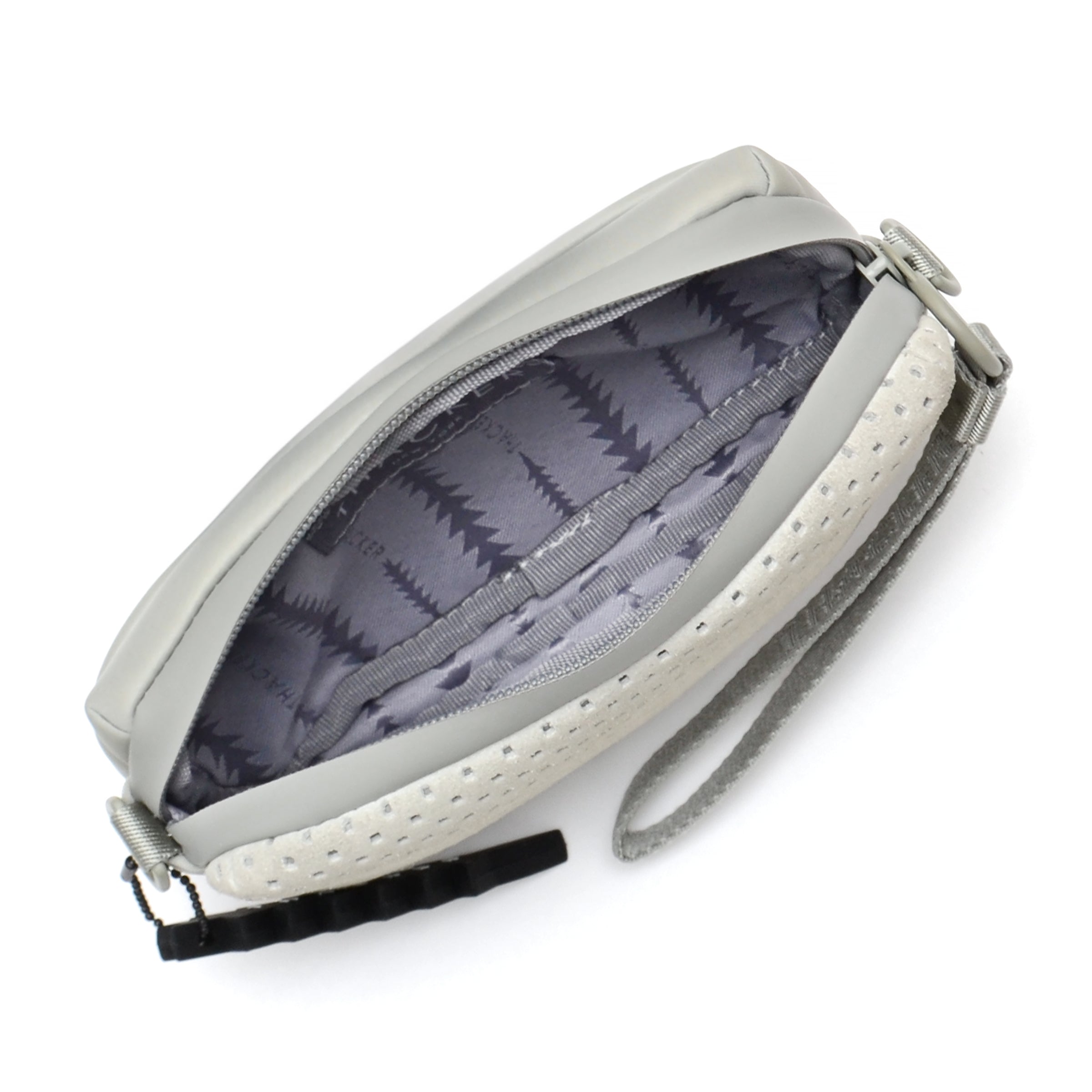 Cocoon 3 in 1 Phone Bag | Perforated Suede Grey