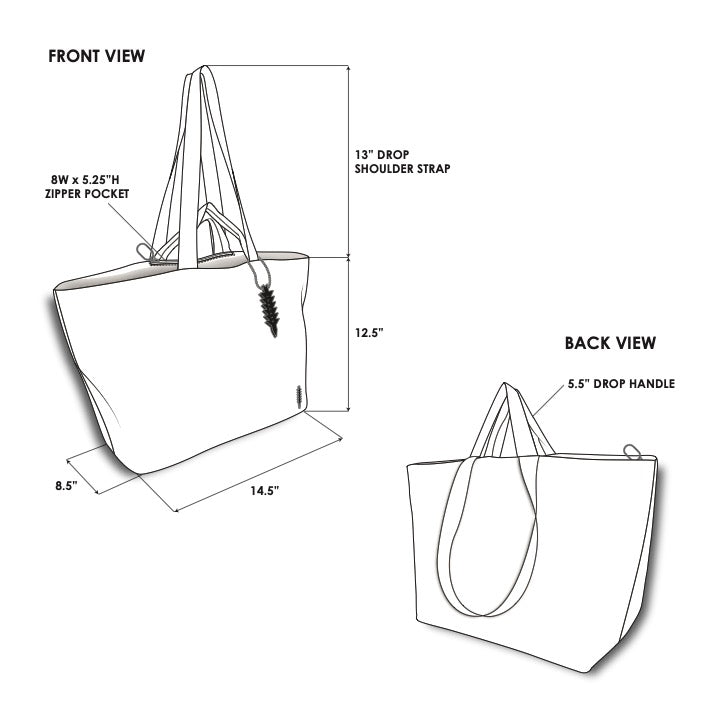 Cloud Day Tote | Fern