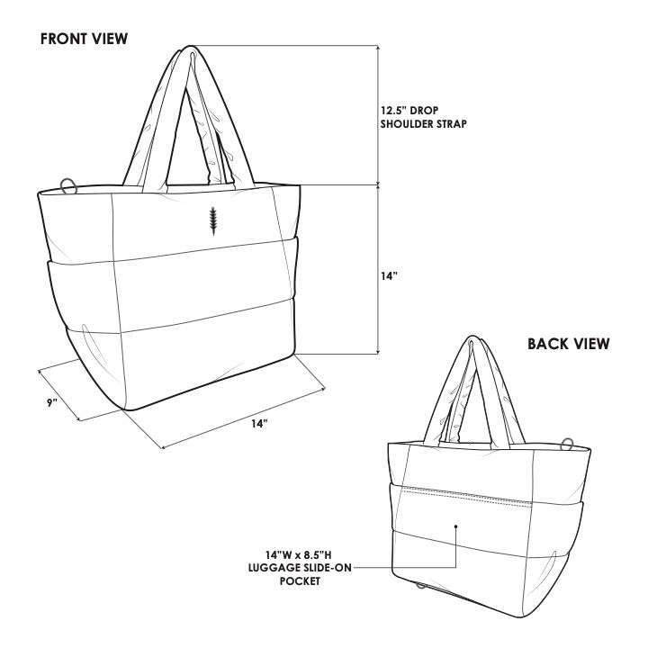 Cloud Escape Tote | Gentle Bronze