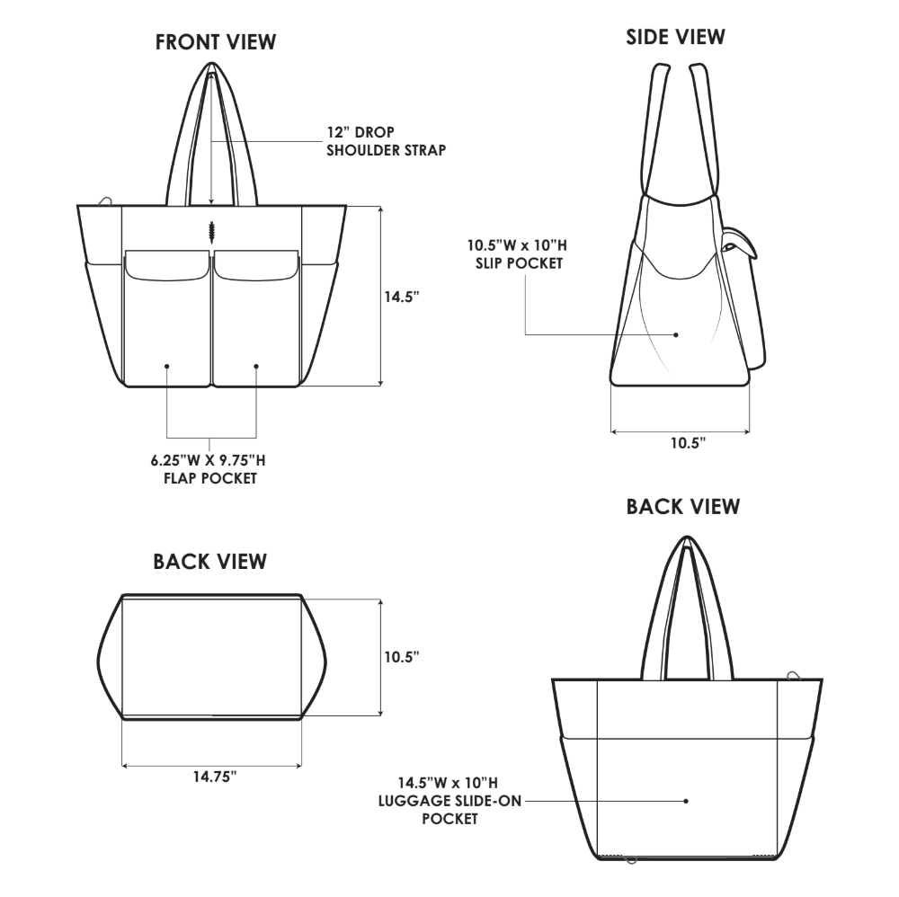 Cloud Expedition Tote