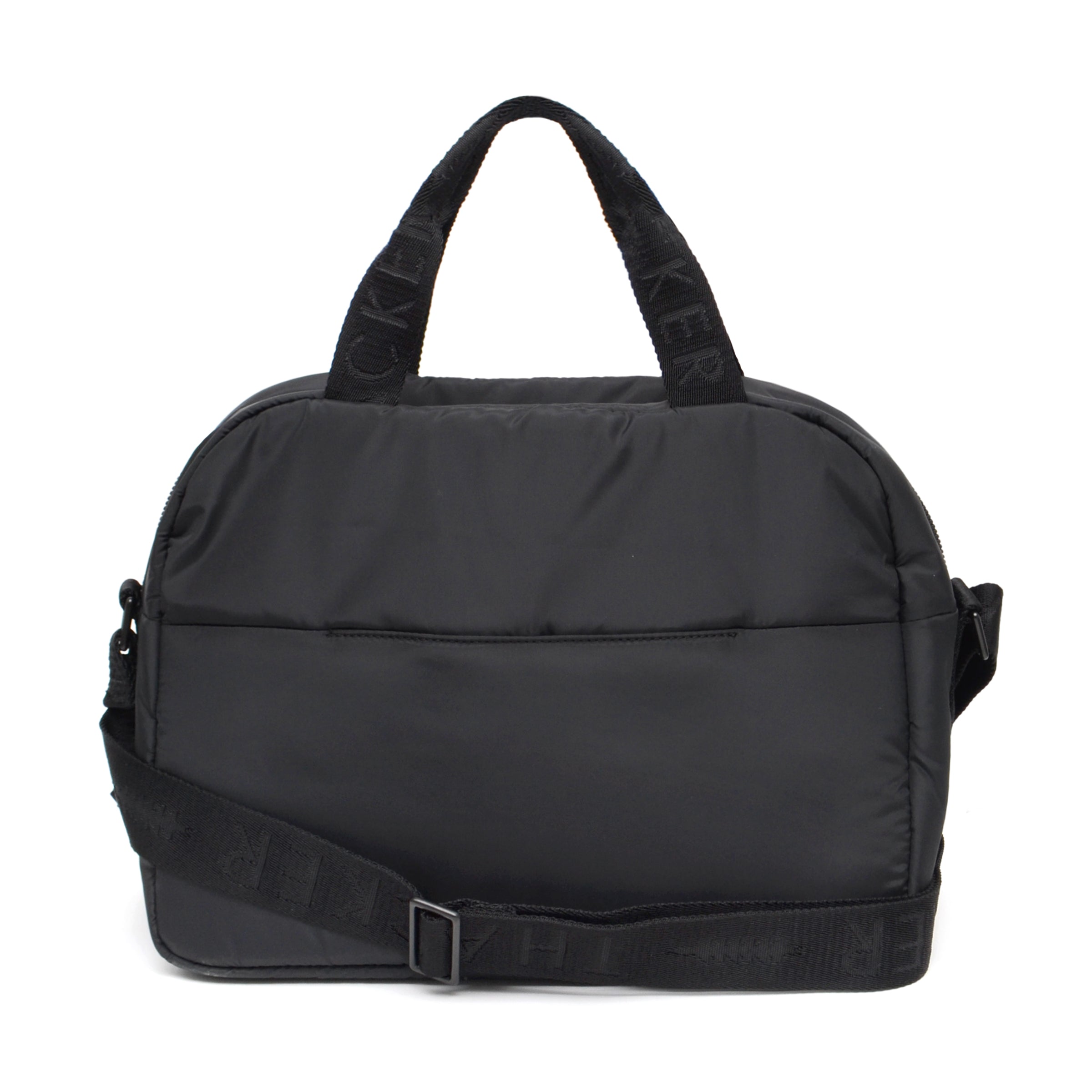 Feather Day Duffle | Black Nylon