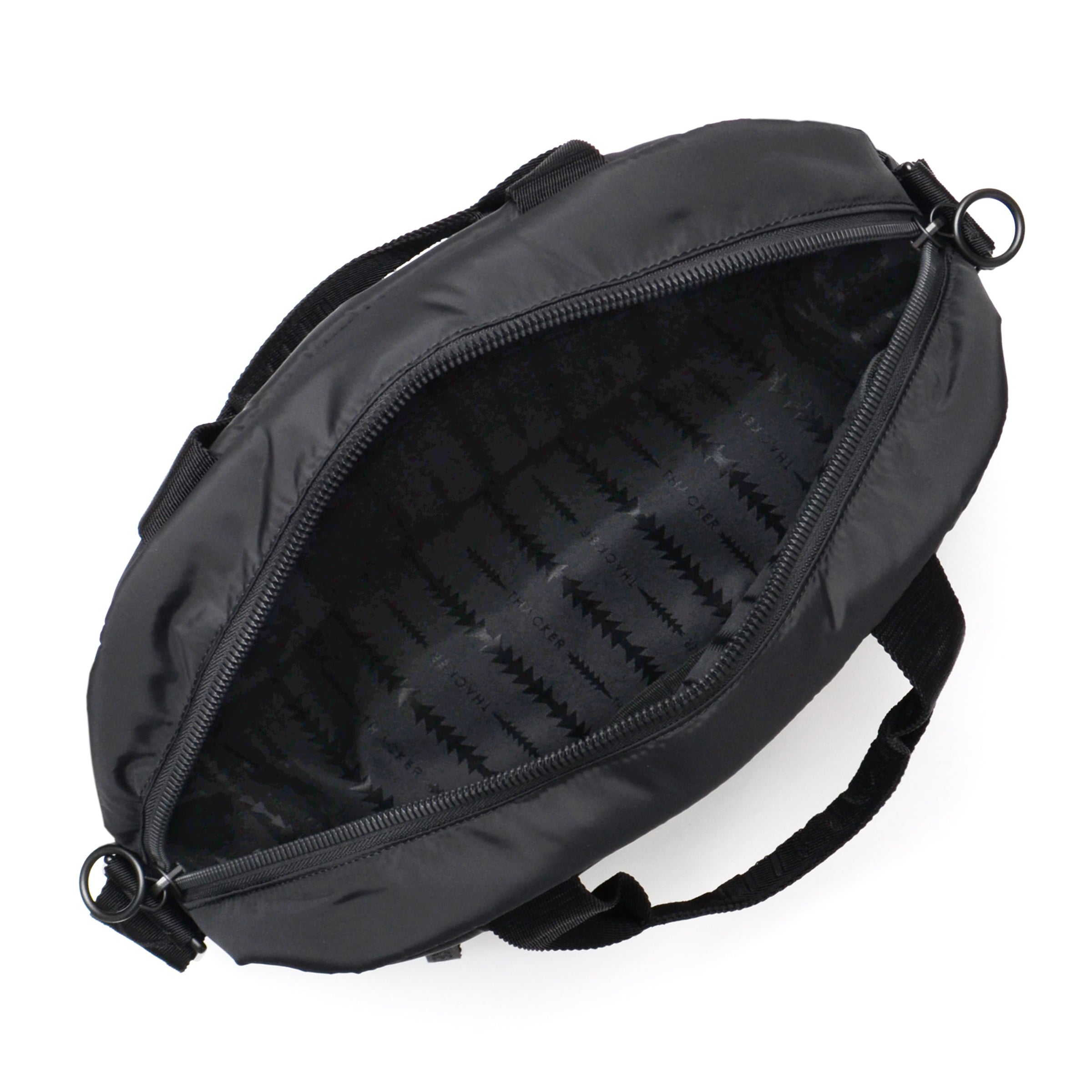Feather Day Duffle | Black Nylon