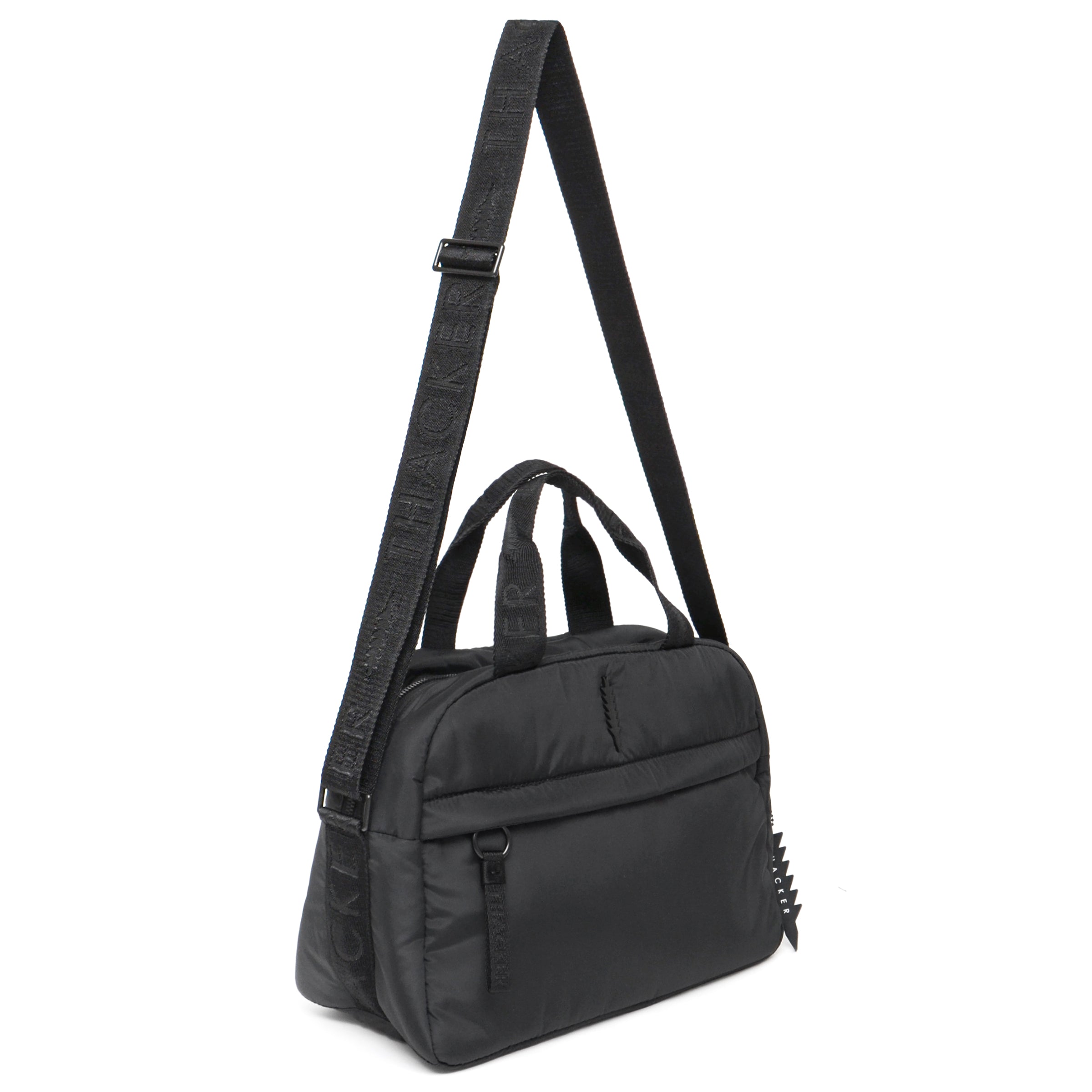 Feather Day Duffle | Black Nylon