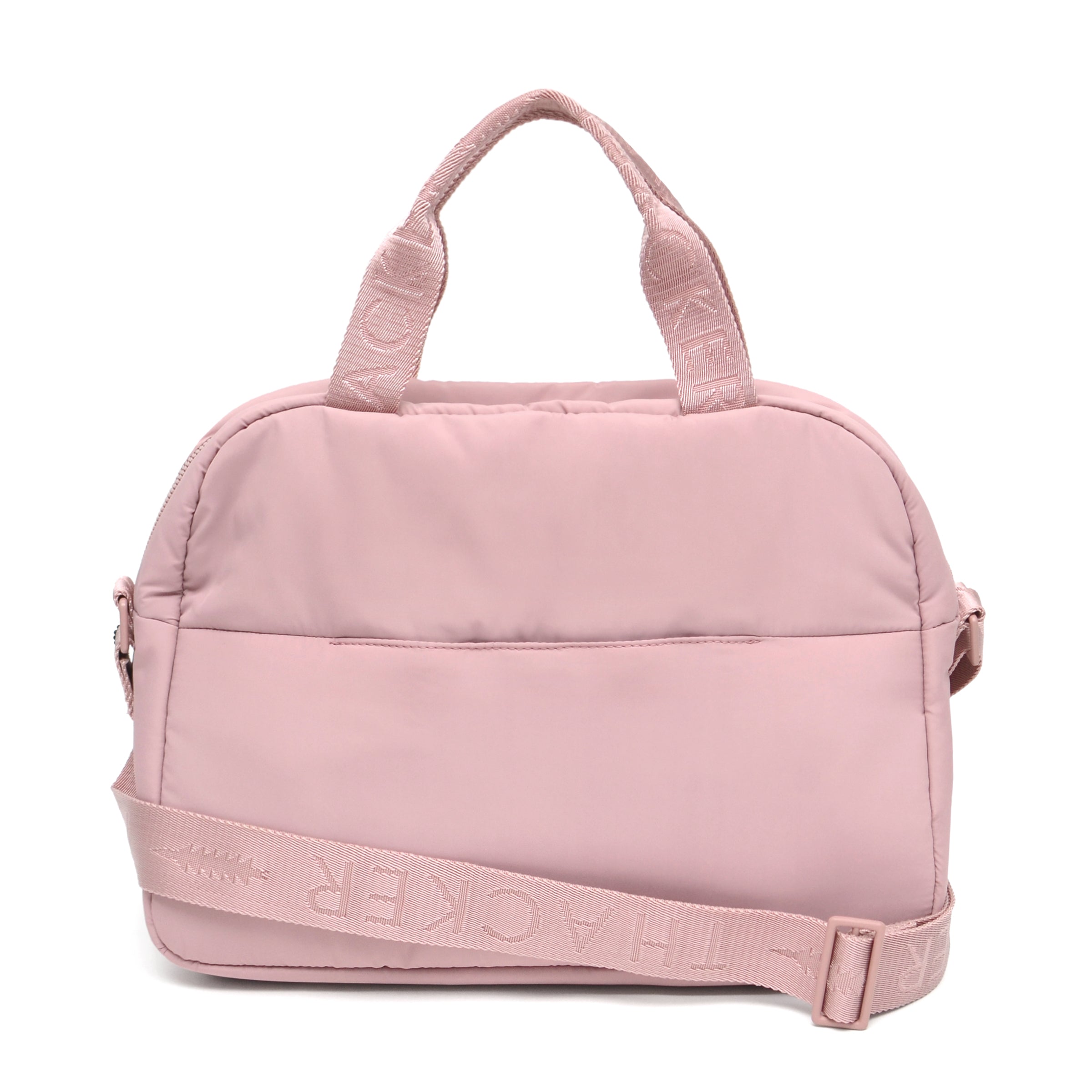 Feather Day Duffle | Rose Blush Nylon