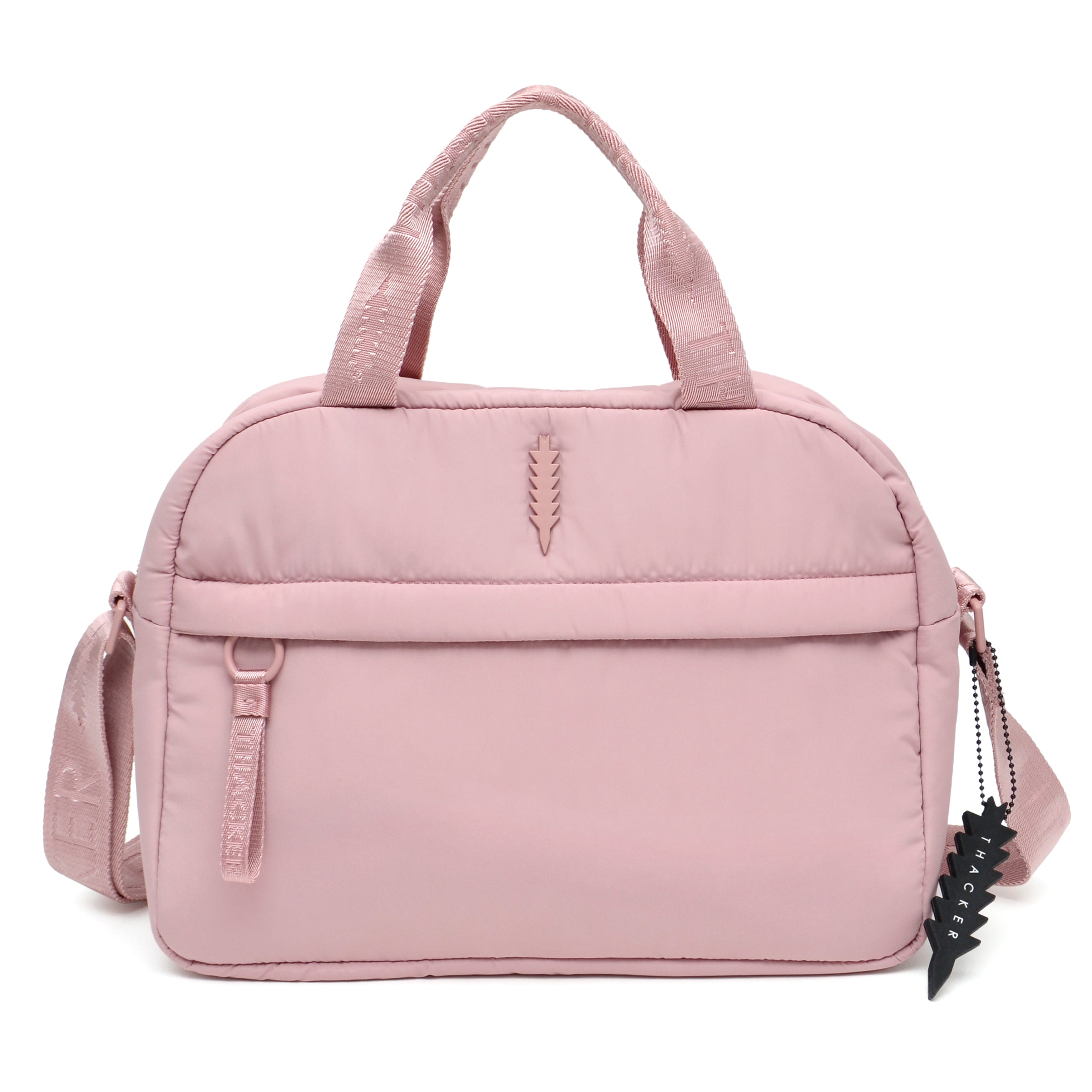 Feather Day Duffle | Rose Blush Nylon