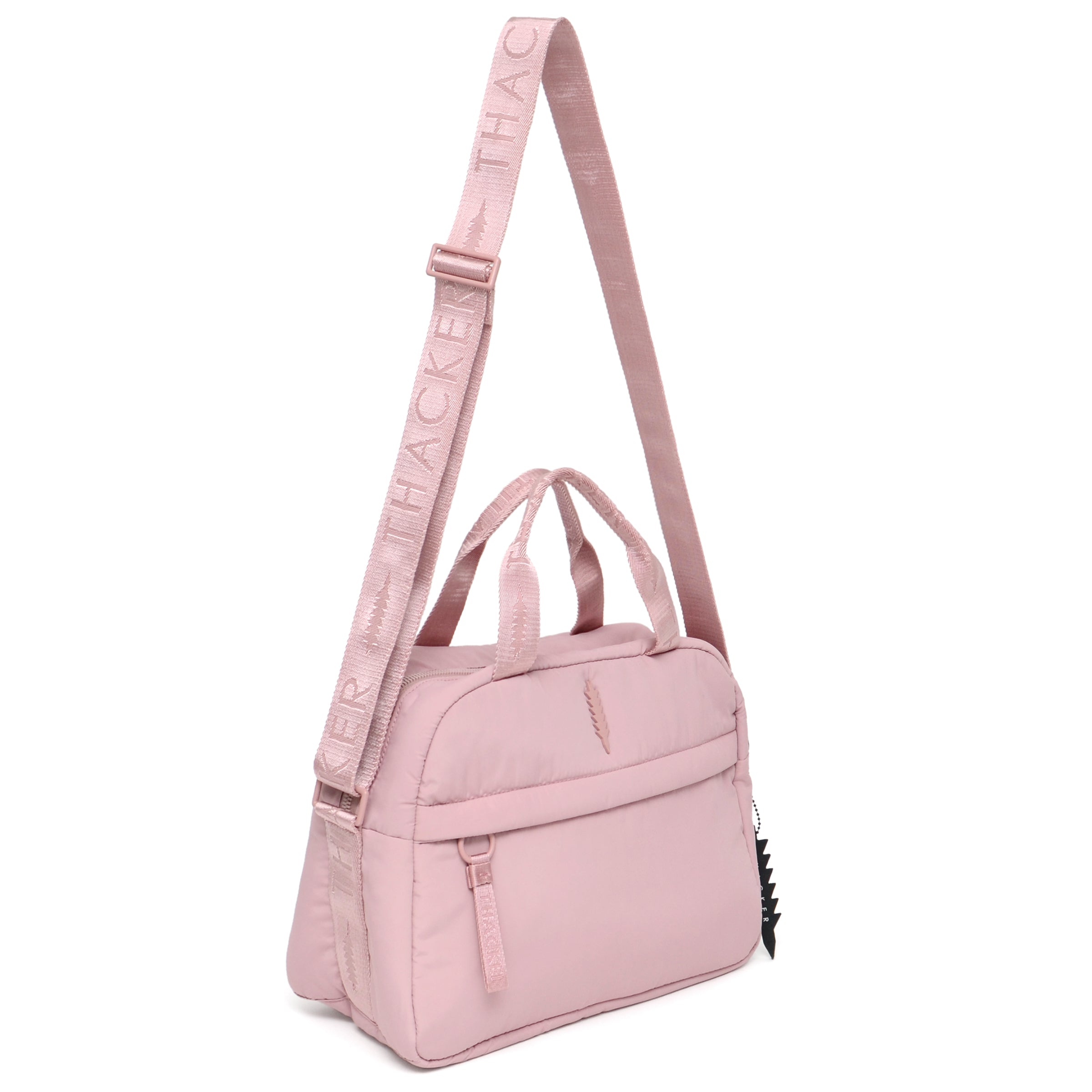 Feather Day Duffle | Rose Blush Nylon