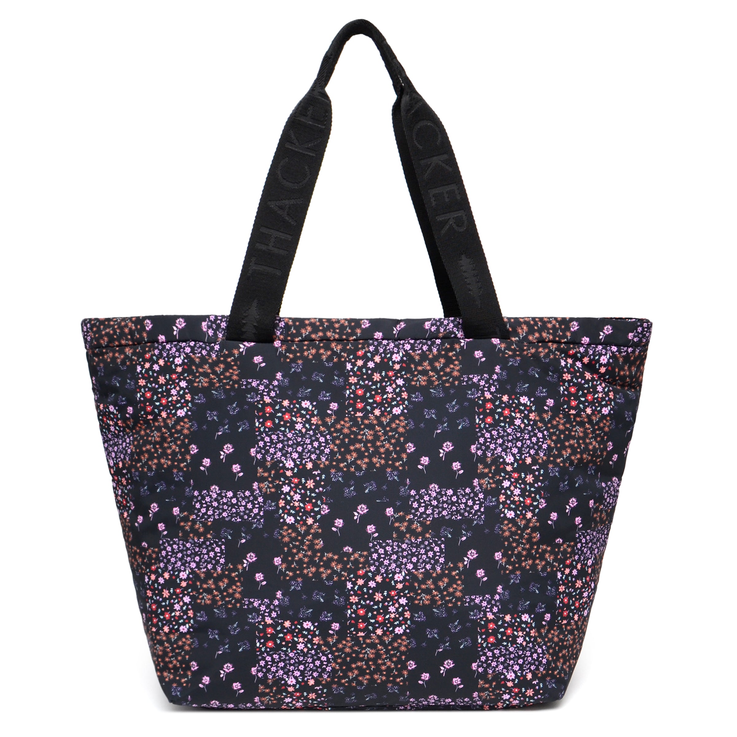 Feather Large Carryall | Black Rose Nylon