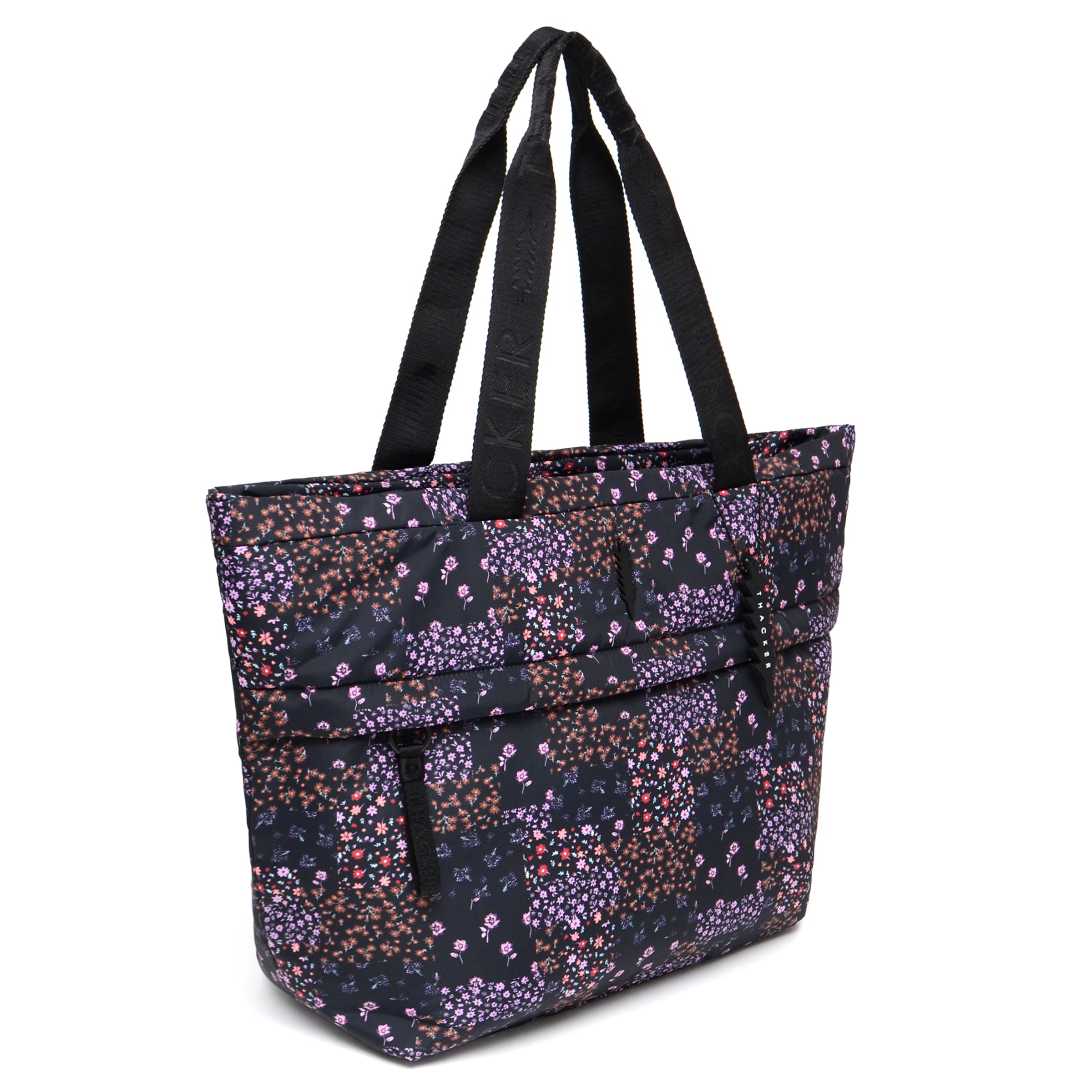 Feather Large Carryall | Black Rose Nylon