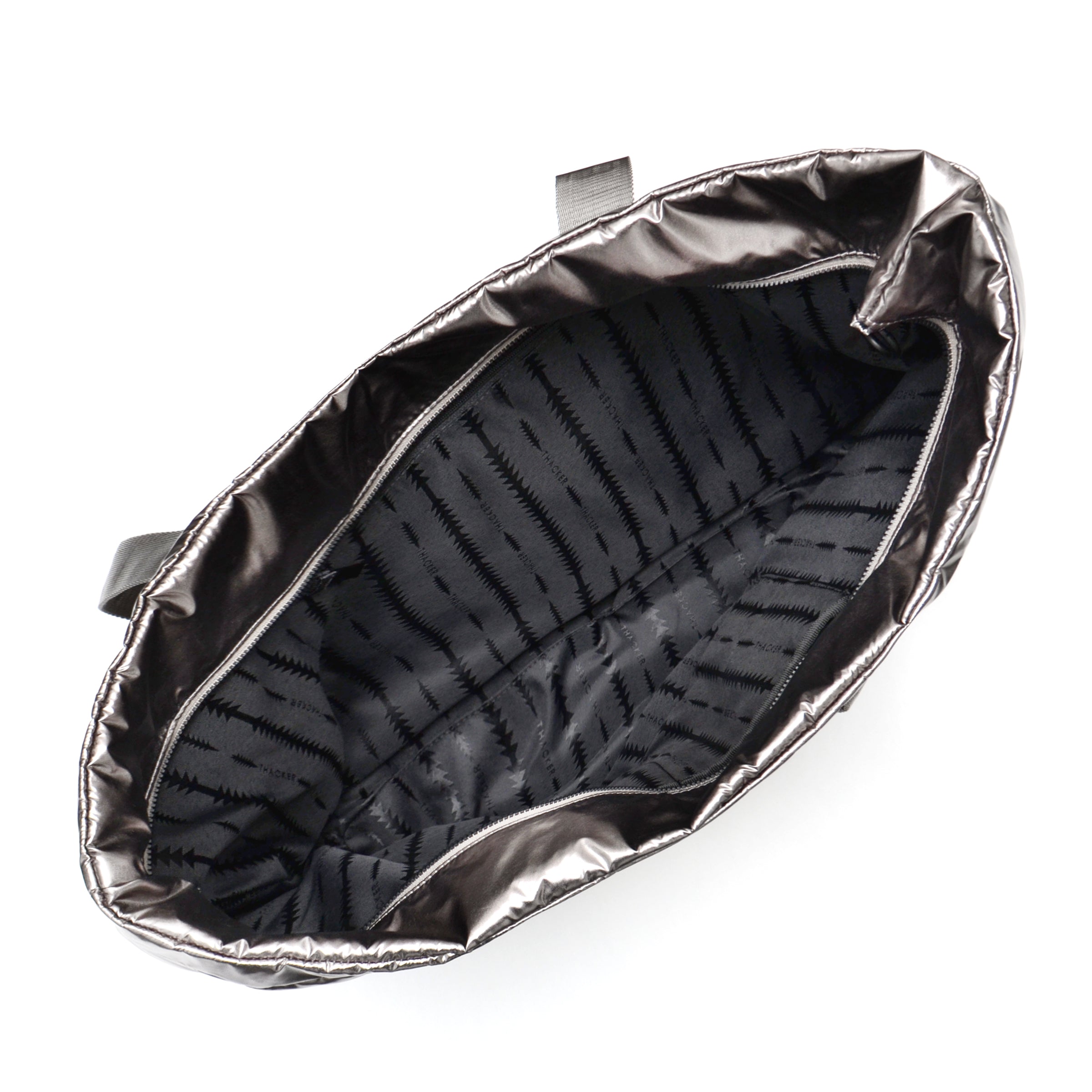 Feather Large Carryall | Pewter Nylon