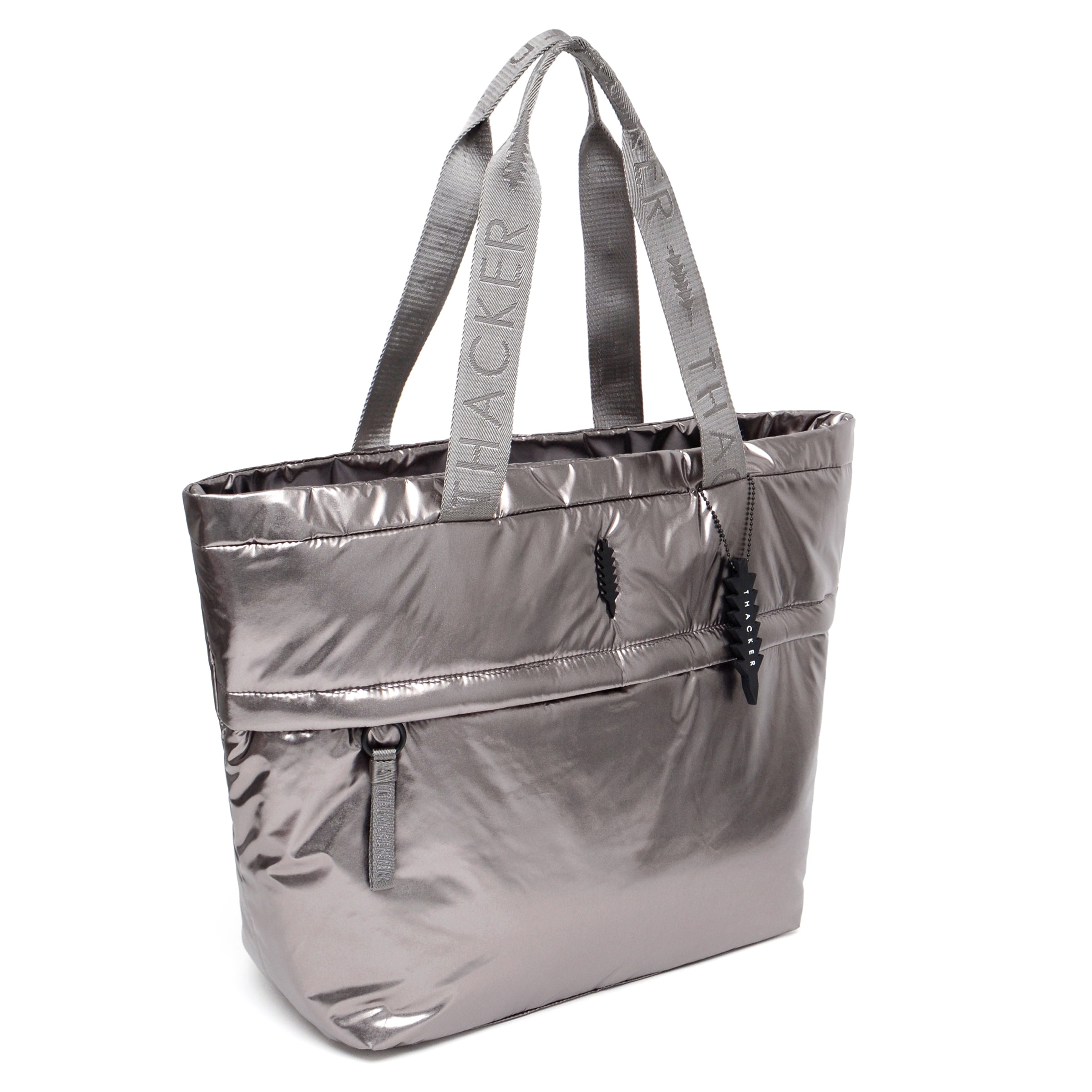 Feather Large Carryall | Pewter Nylon
