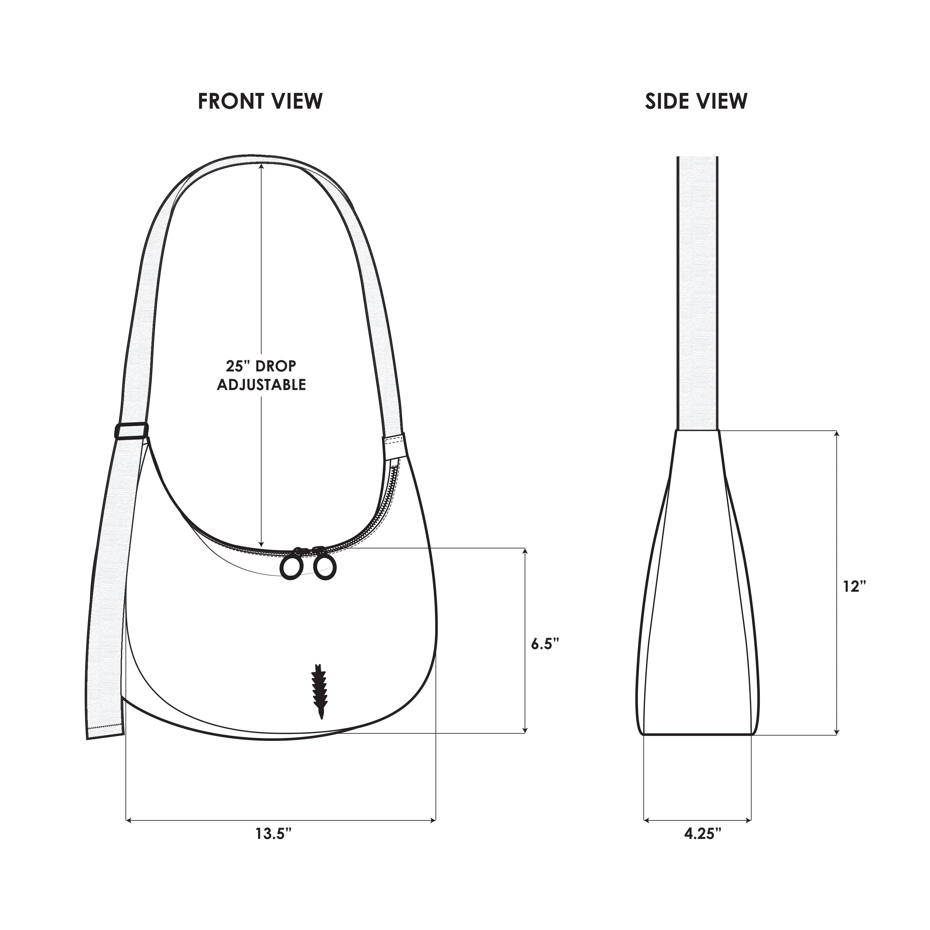 Feather Escape Sling | Indigo Ripstop