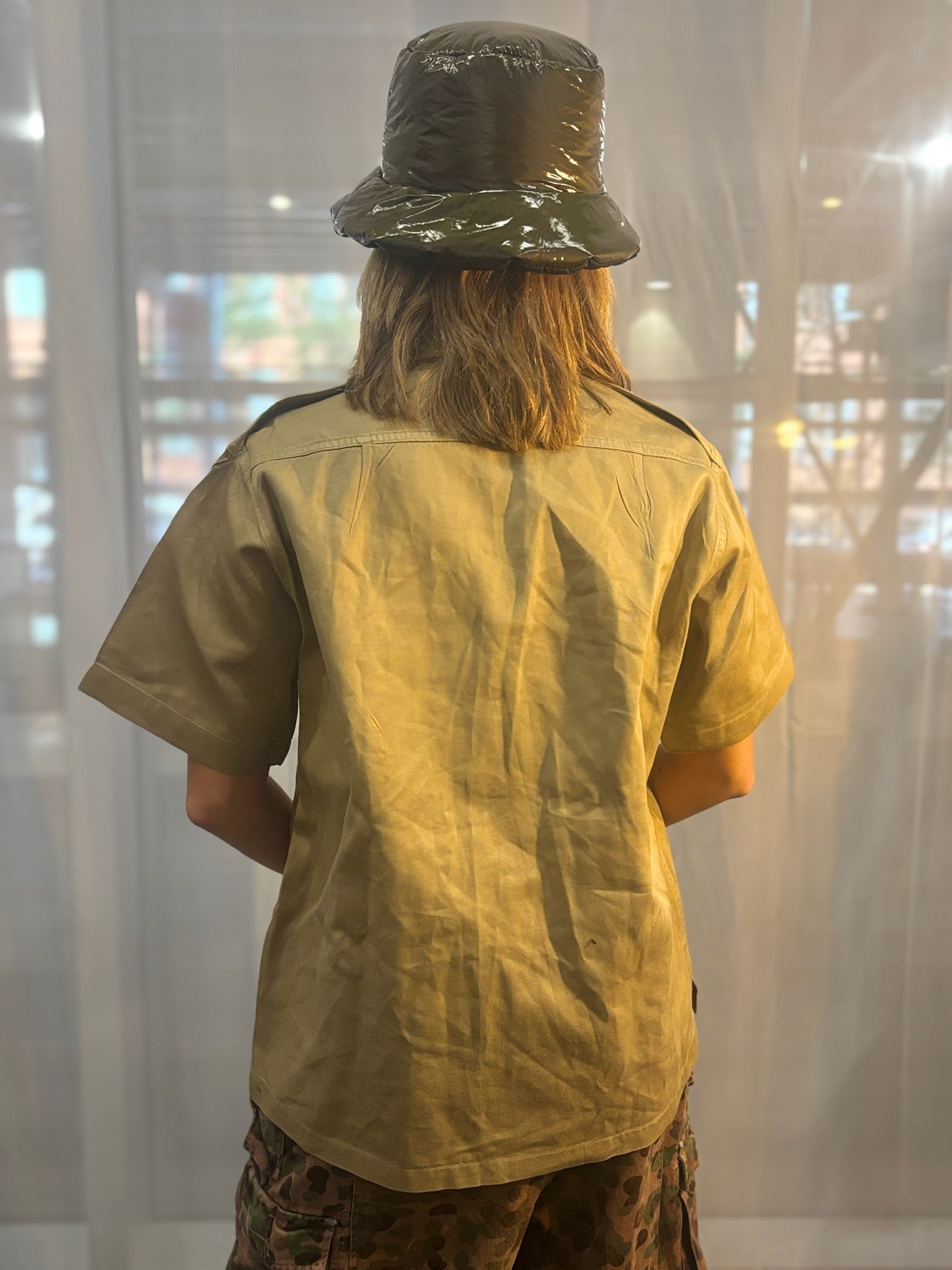 1960s American Tropical Officer Shirt