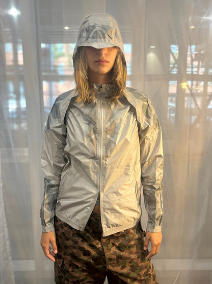 Gyakusou Silver Running Two-Piece Windbreaker