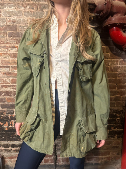 Jungle Jacket, 3rd Pattern w/ Paint Splatter