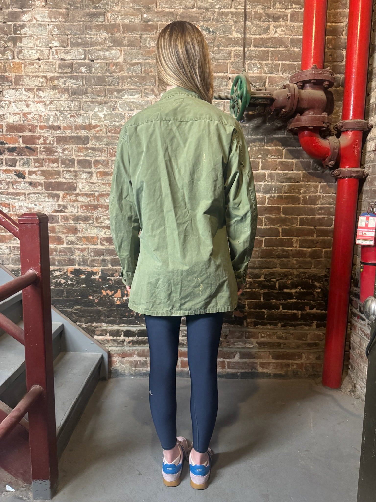 Jungle Jacket, 3rd Pattern w/ Paint Splatter