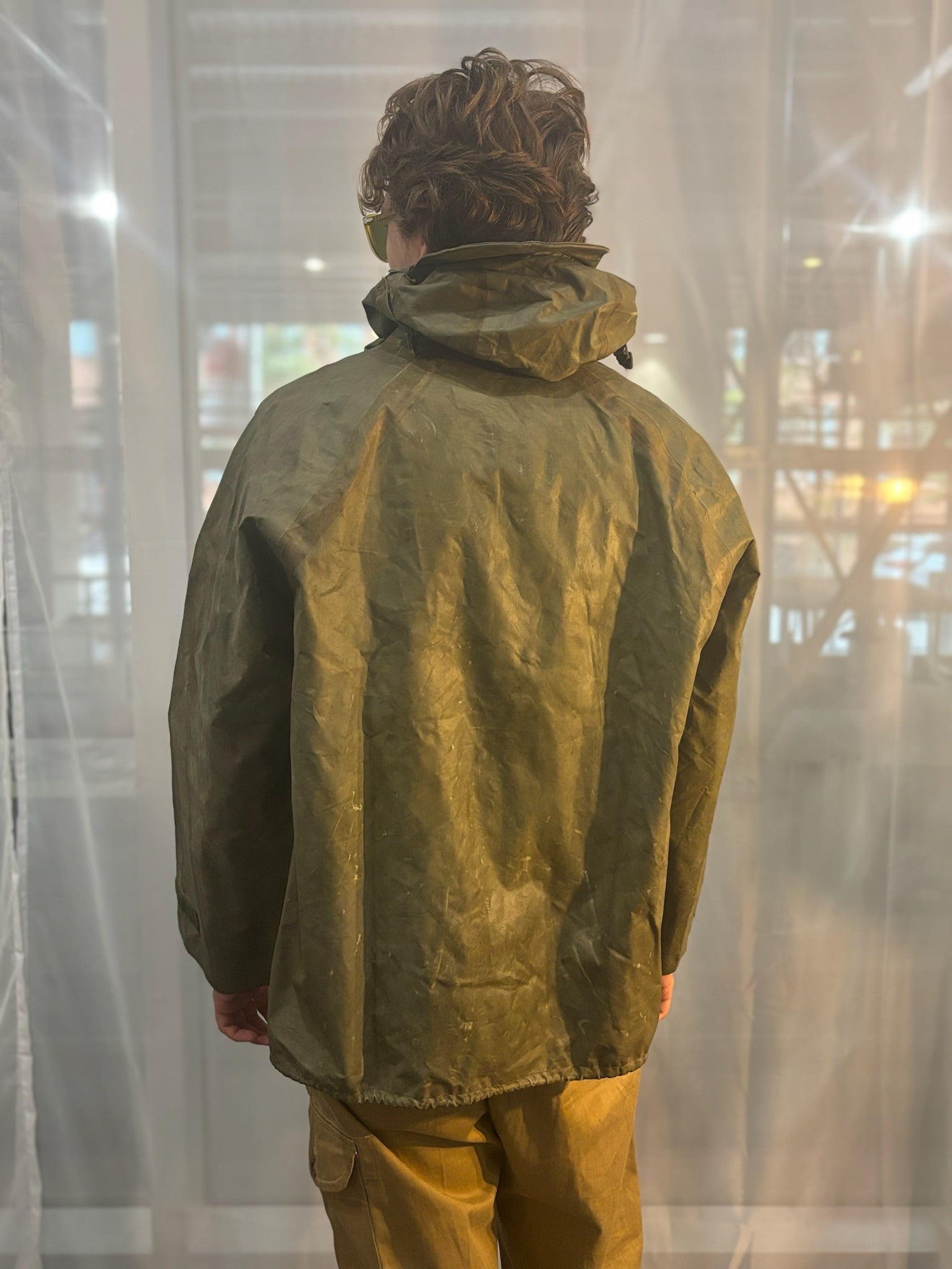 1960s American Rubberized Rain Jacket