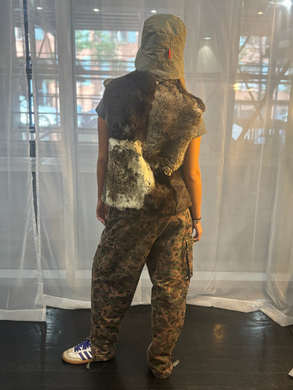 1940s European Reversible Fur Vest