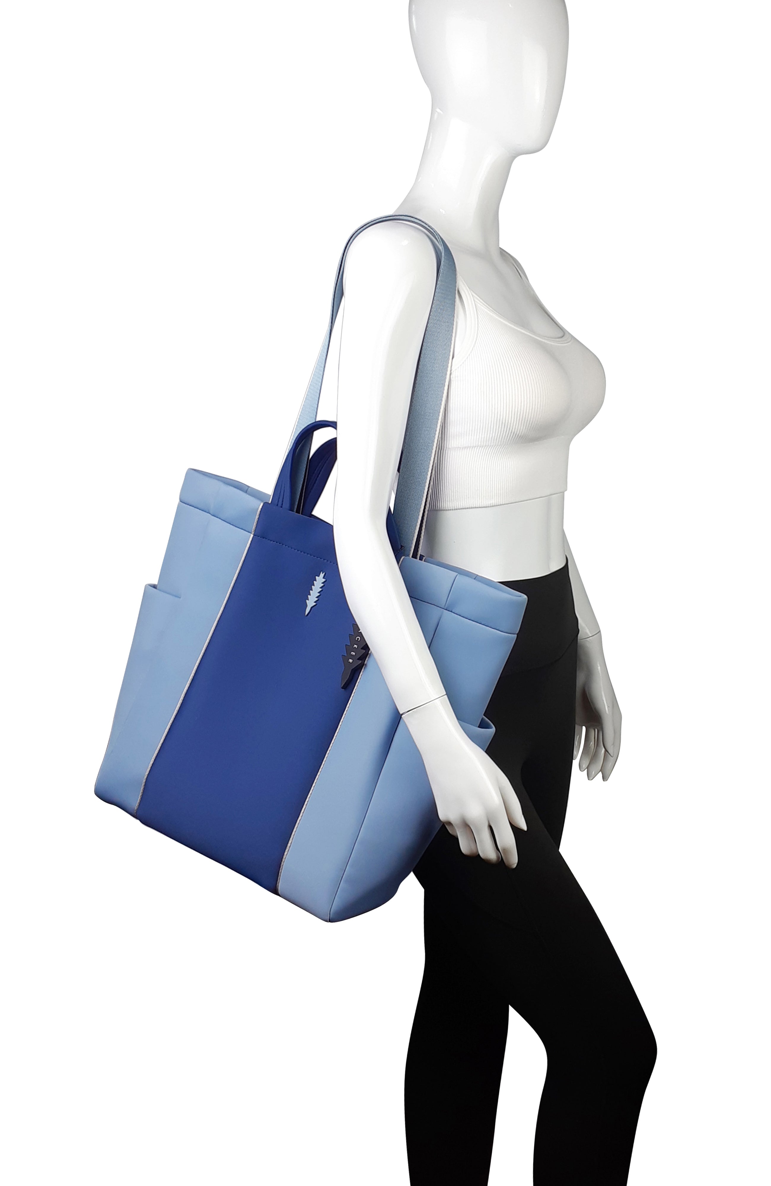 Cocoon Day Tote | Hydrangia/Indigo