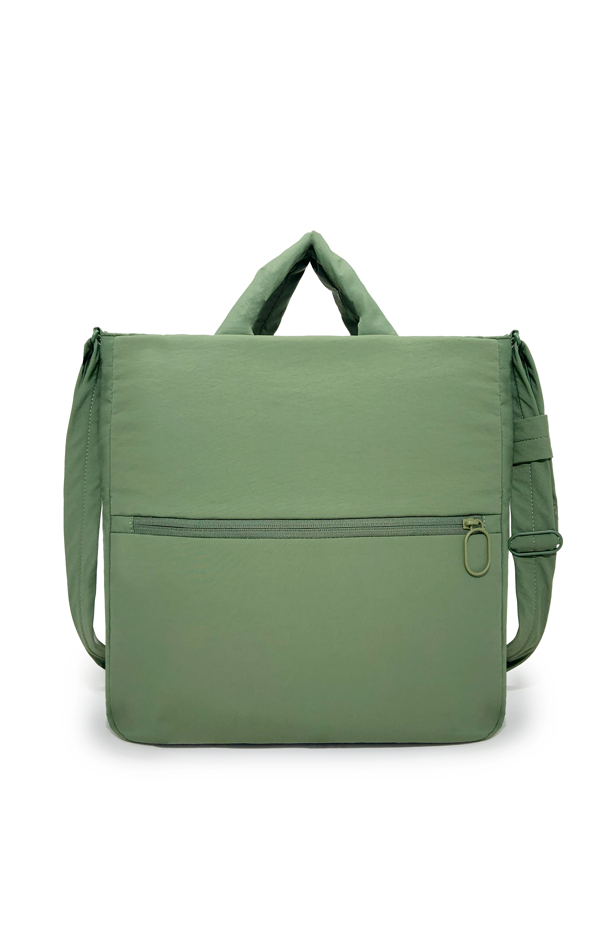 Cloud Messenger Tote | Forest