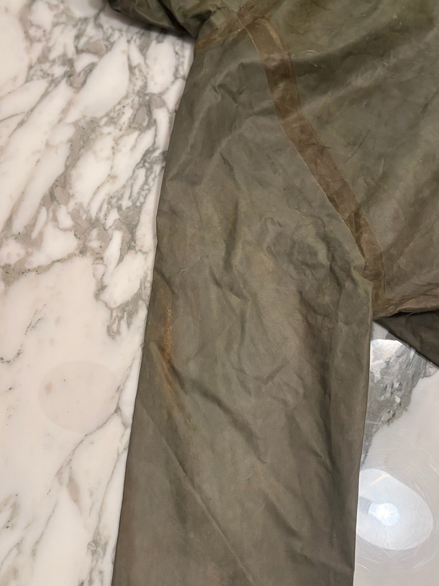 1960s American Rubberized Rain Jacket