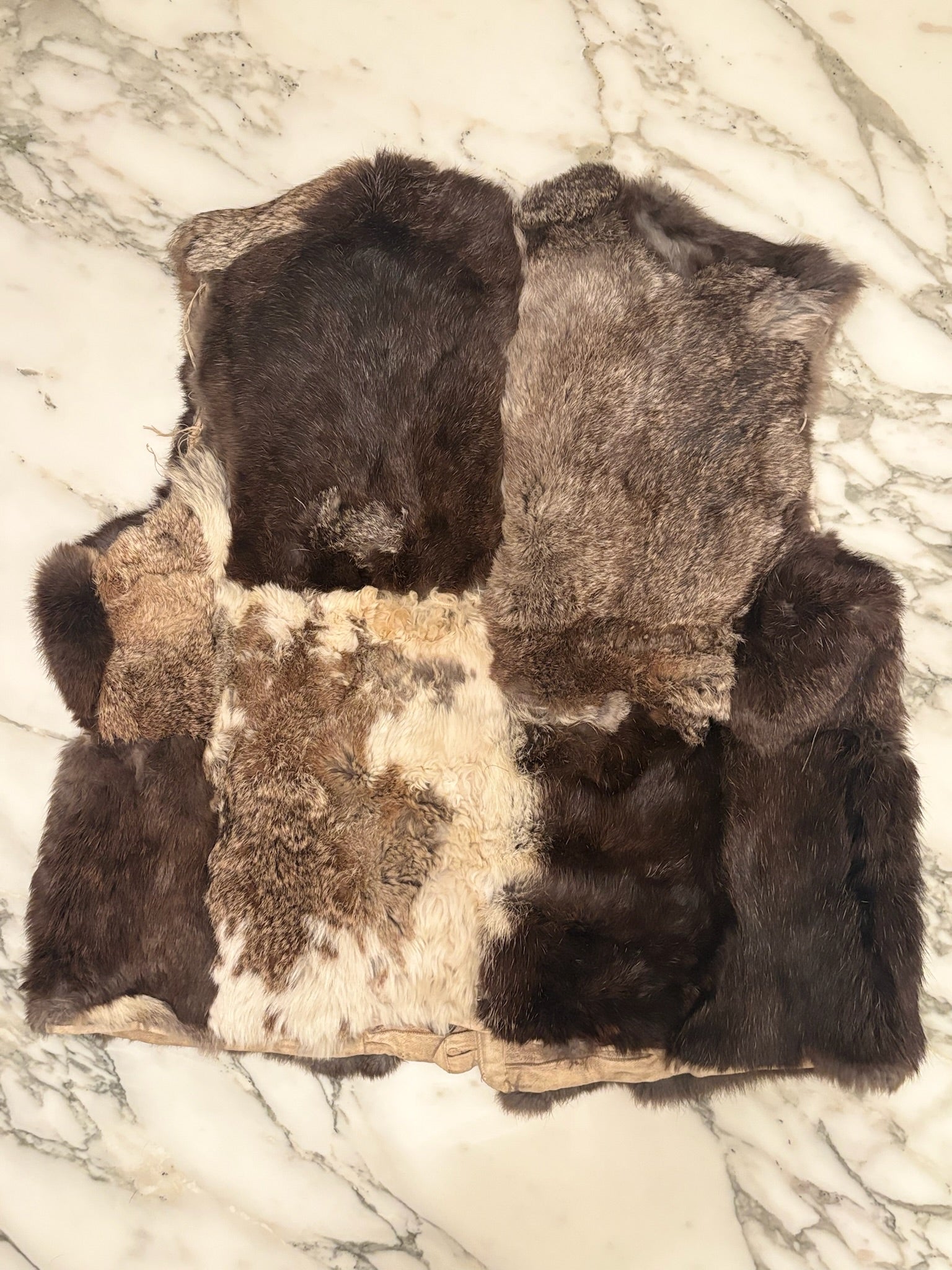1940s European Reversible Fur Vest