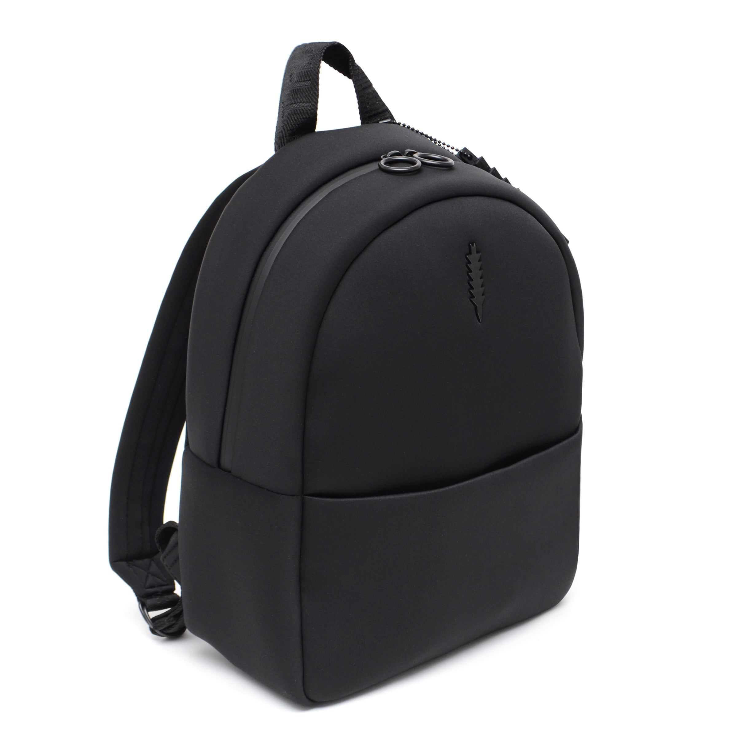 Black fashion neoprene backpack