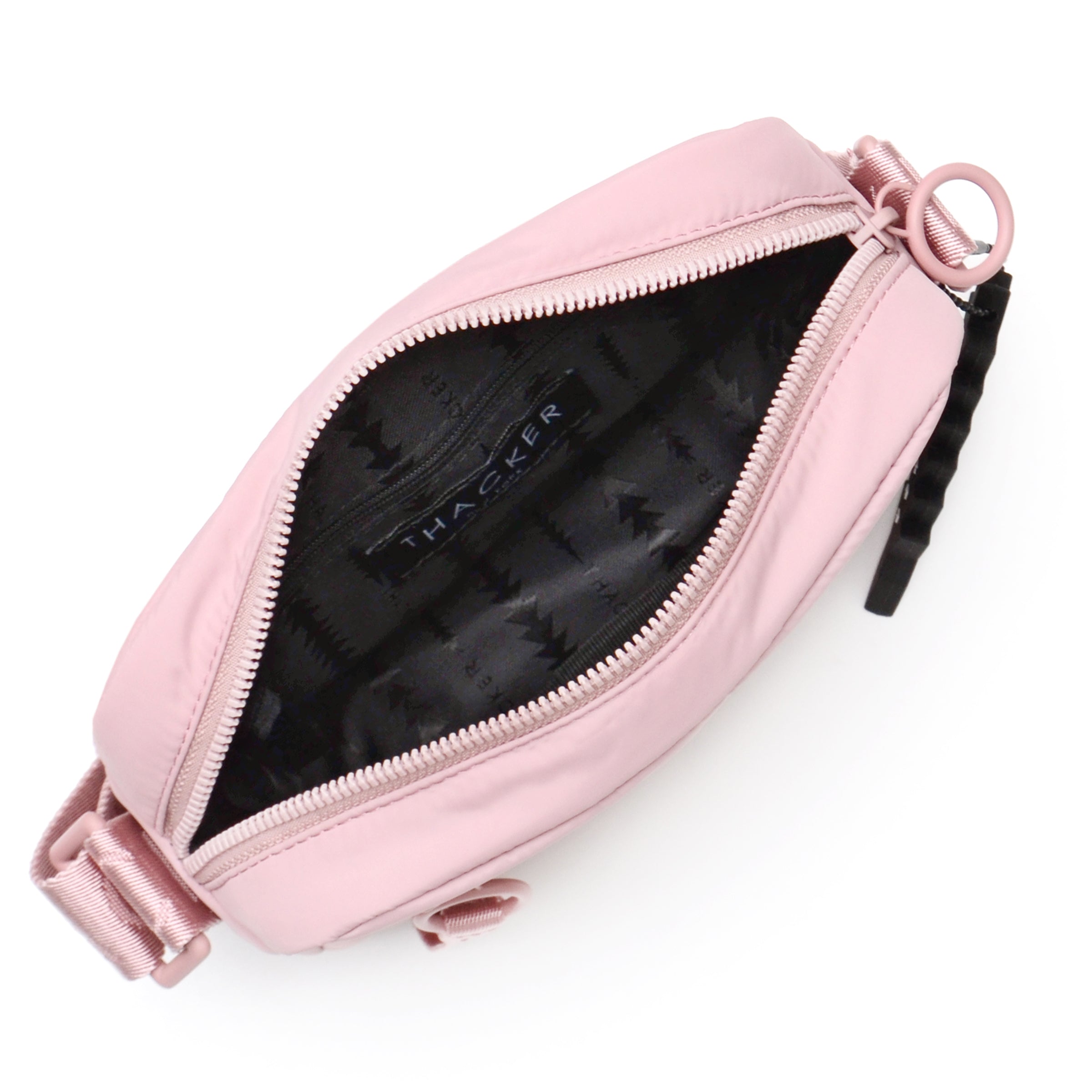 Feather camera Belt Bag | Rose Blush Nylon