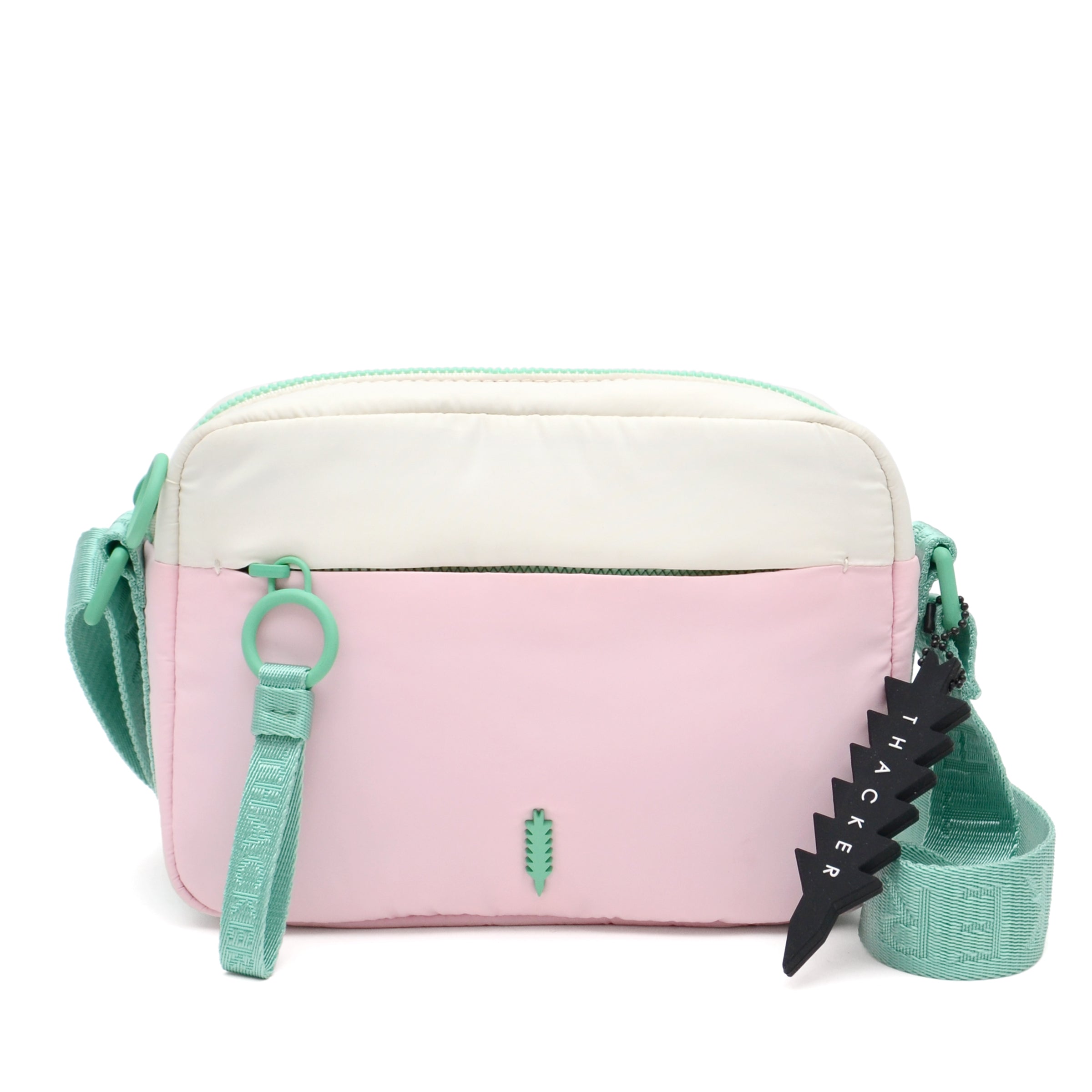 Feather Camera Belt Bag | Petal Color Block