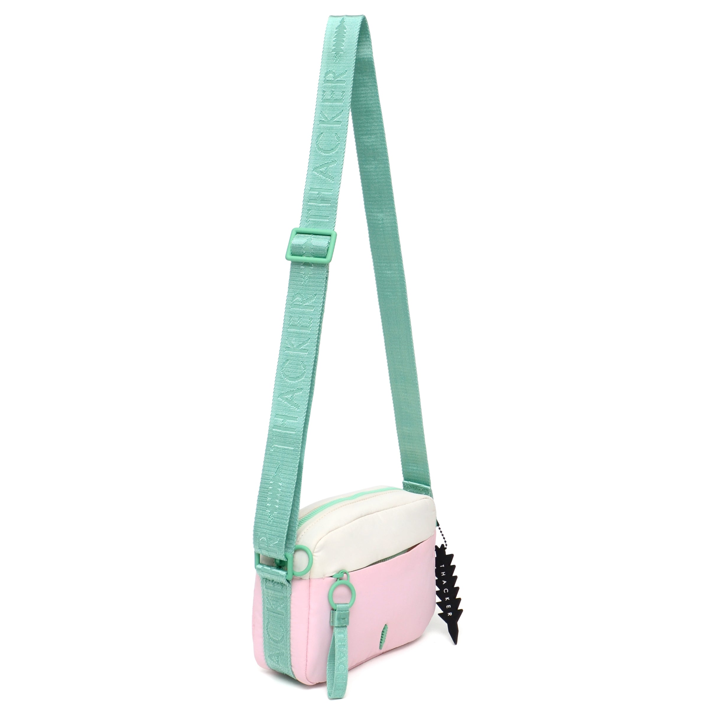 Feather Camera Belt Bag | Petal Color Block