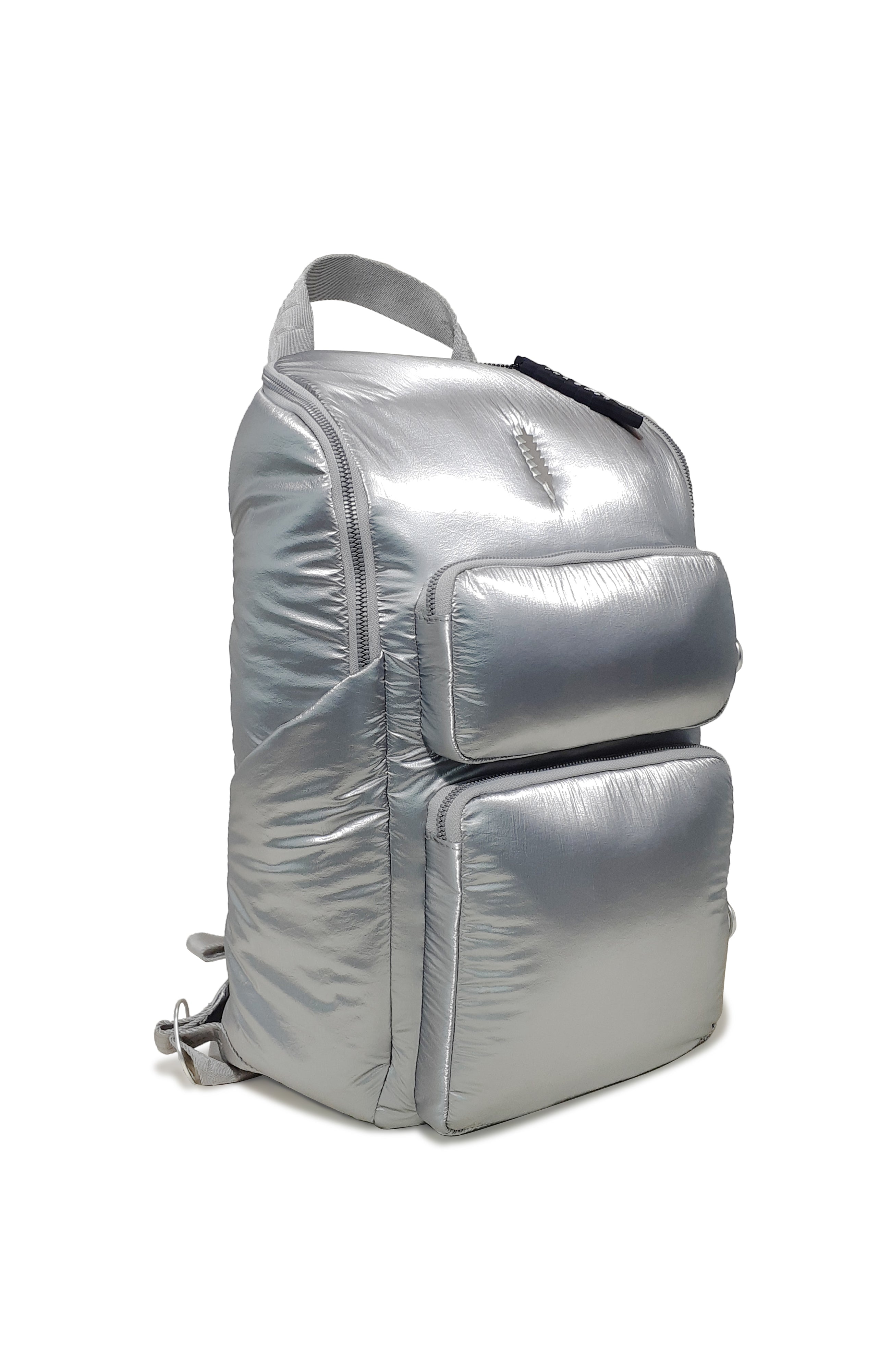 Feather Escape Pack | Matte Silver Nylon