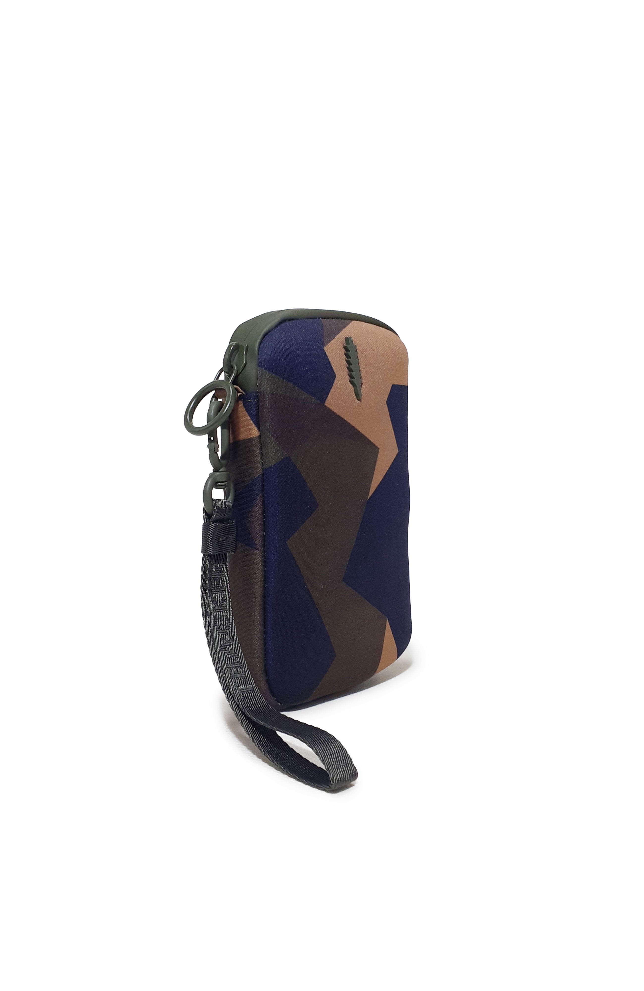 Cocoon Phone Wallet | Geo Camo Neoprene