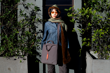 Strata Hooded Scarf | Forest