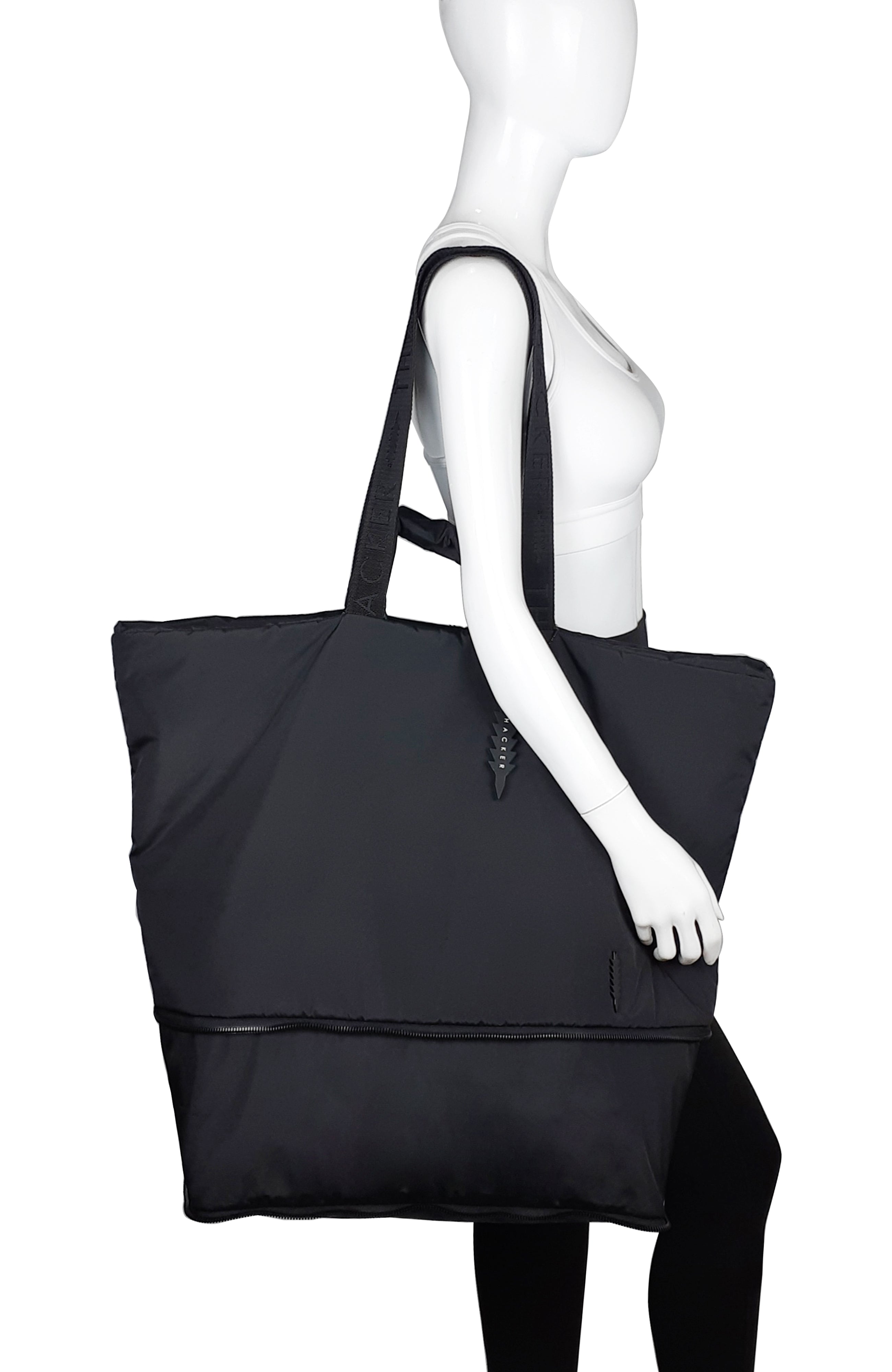 Feather Expedition Tote | Black