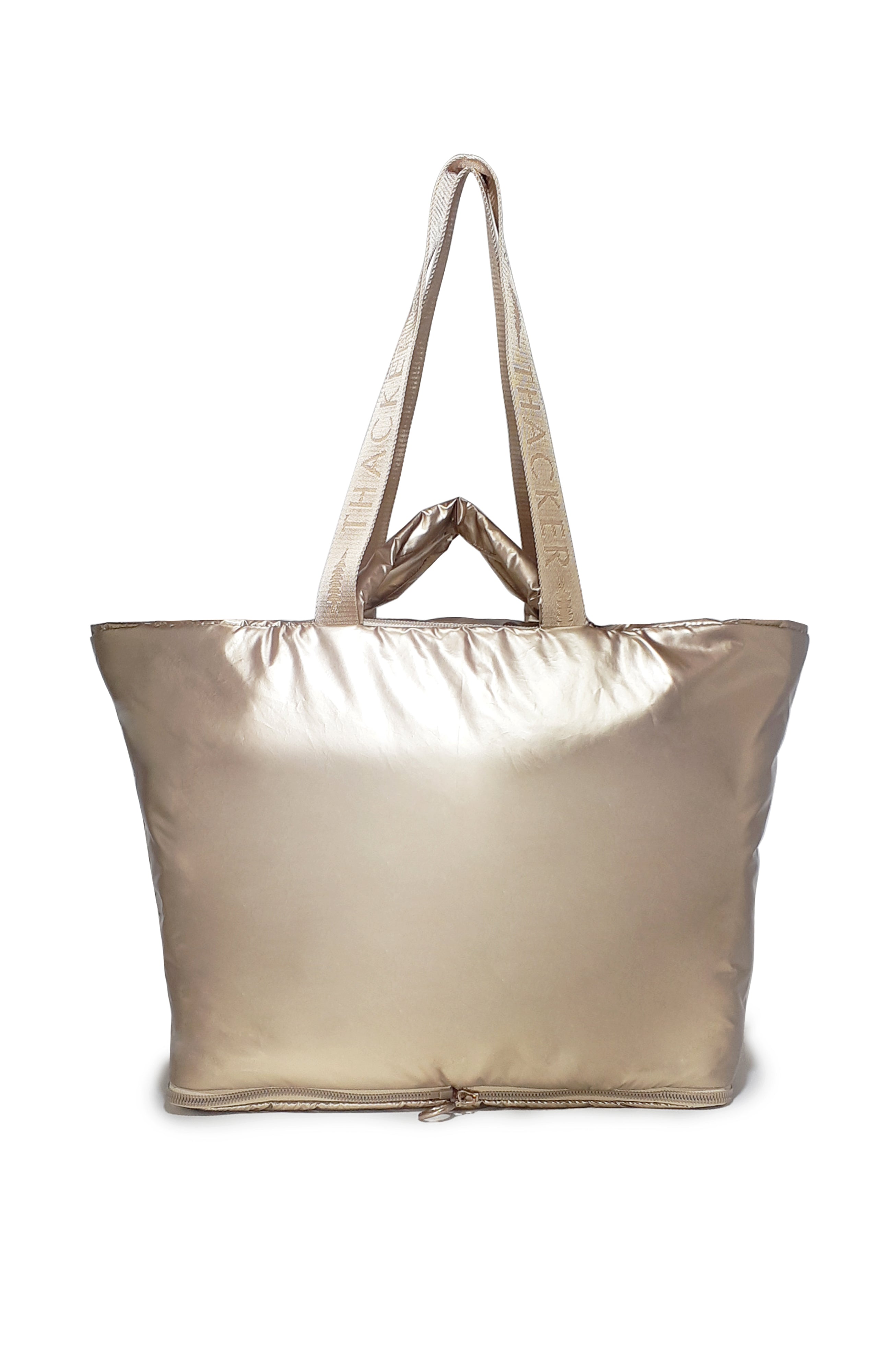 Feather Expedition Tote | Champagne