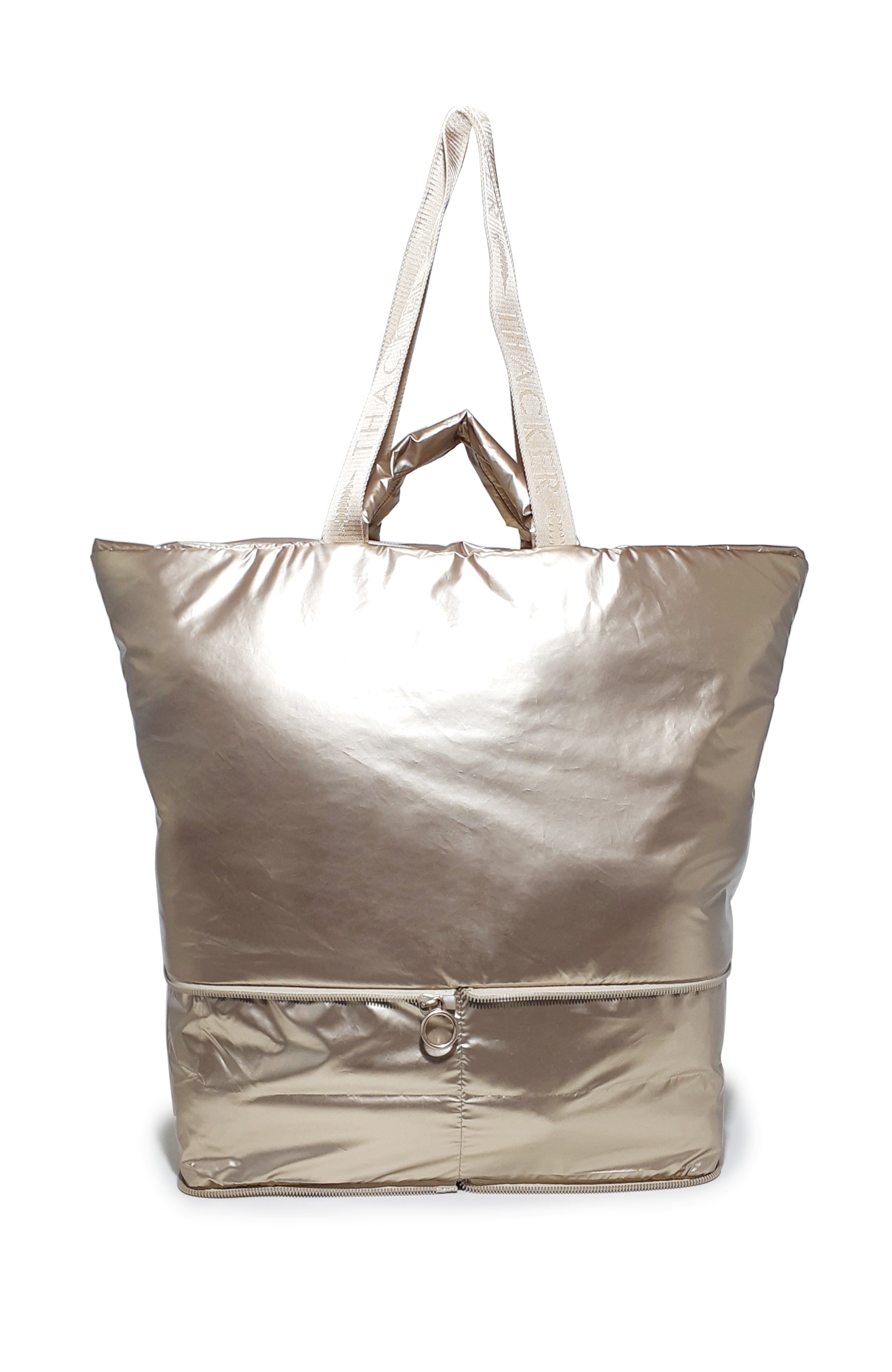 Feather Expedition Tote | Champagne