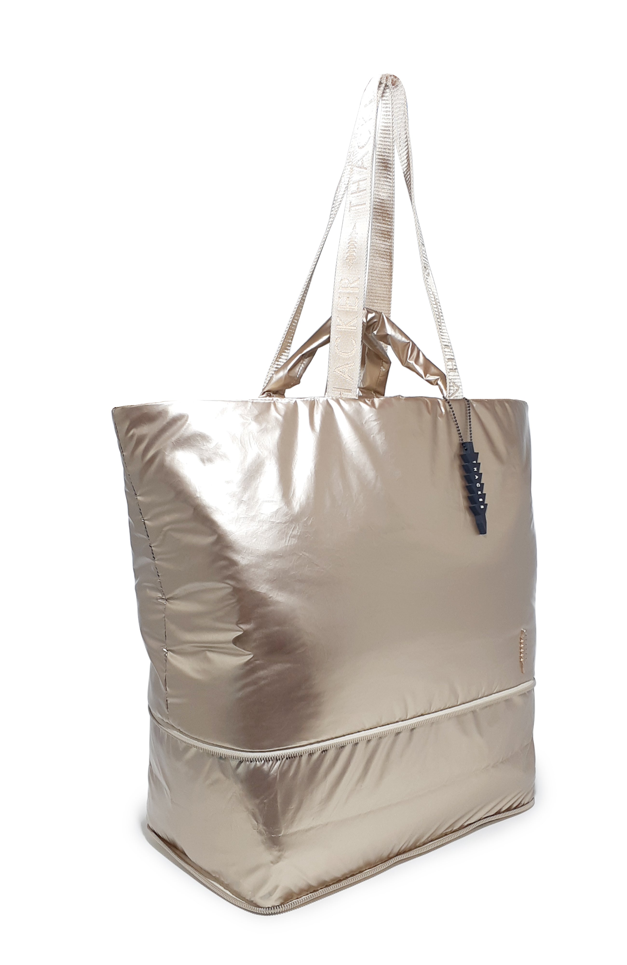 Feather Expedition Tote | Champagne